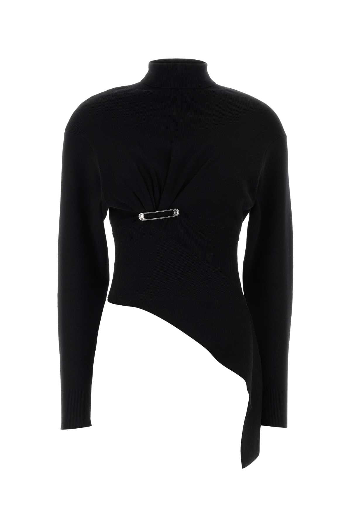 Lanvin Women Black Wool Blend Sweater LANVIN