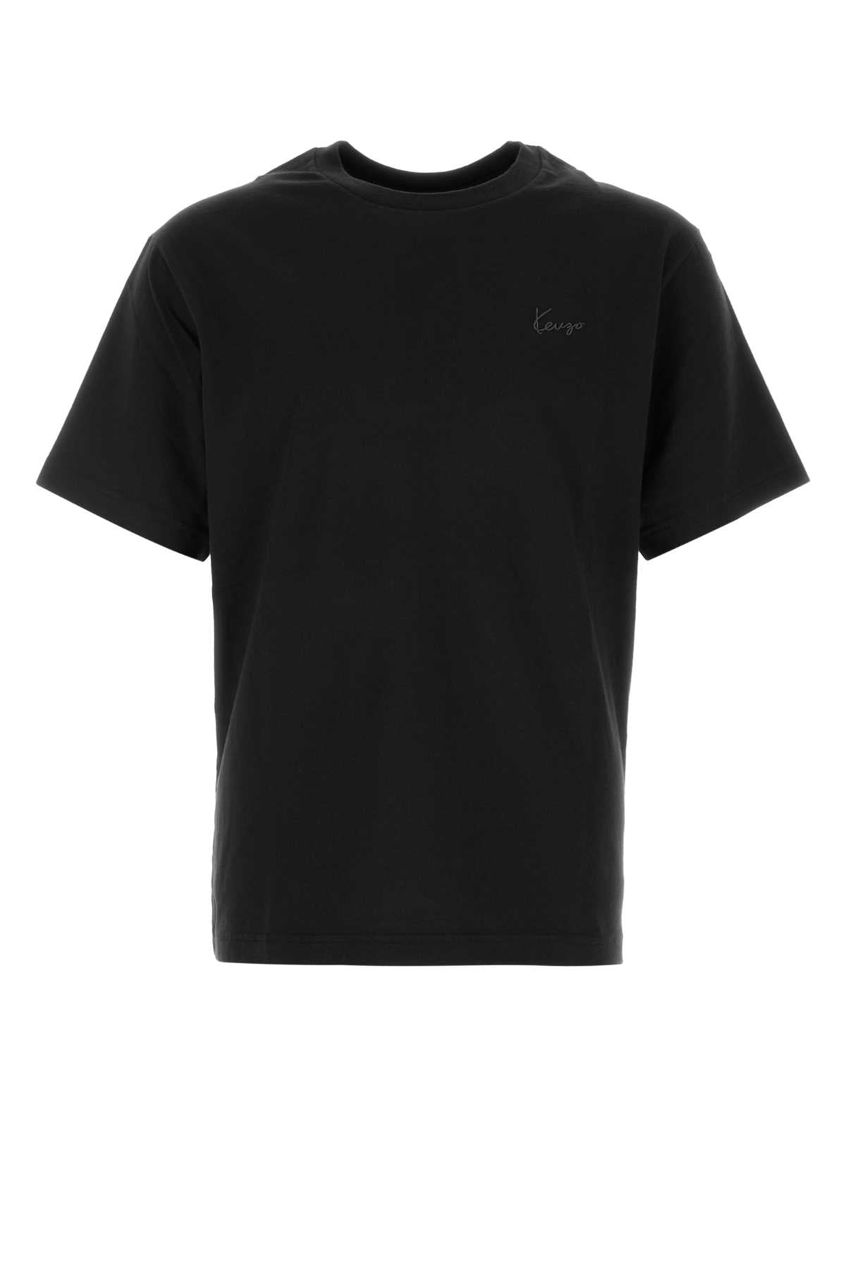 Kenzo Men Black Cotton T-Shirt KENZO