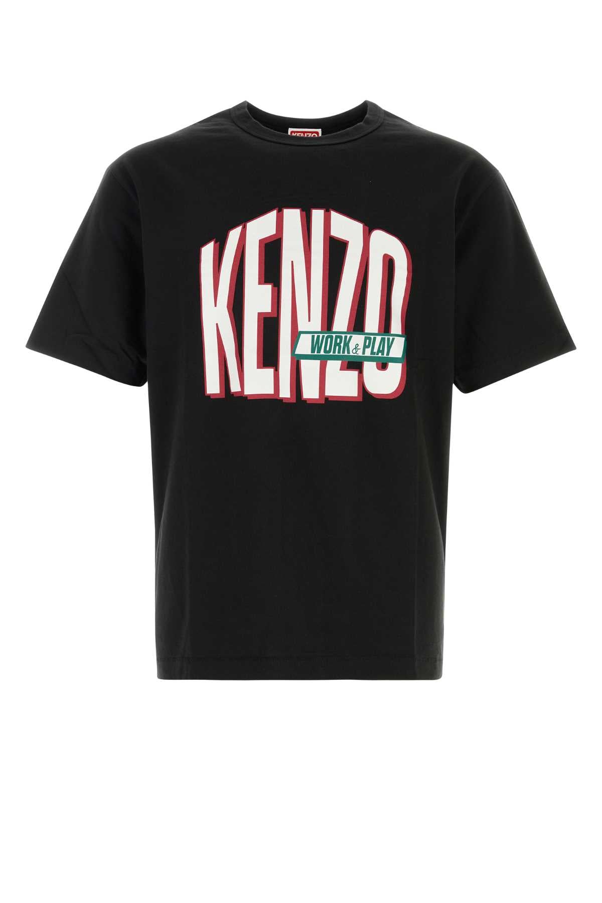 Kenzo Men Black Cotton T-Shirt KENZO