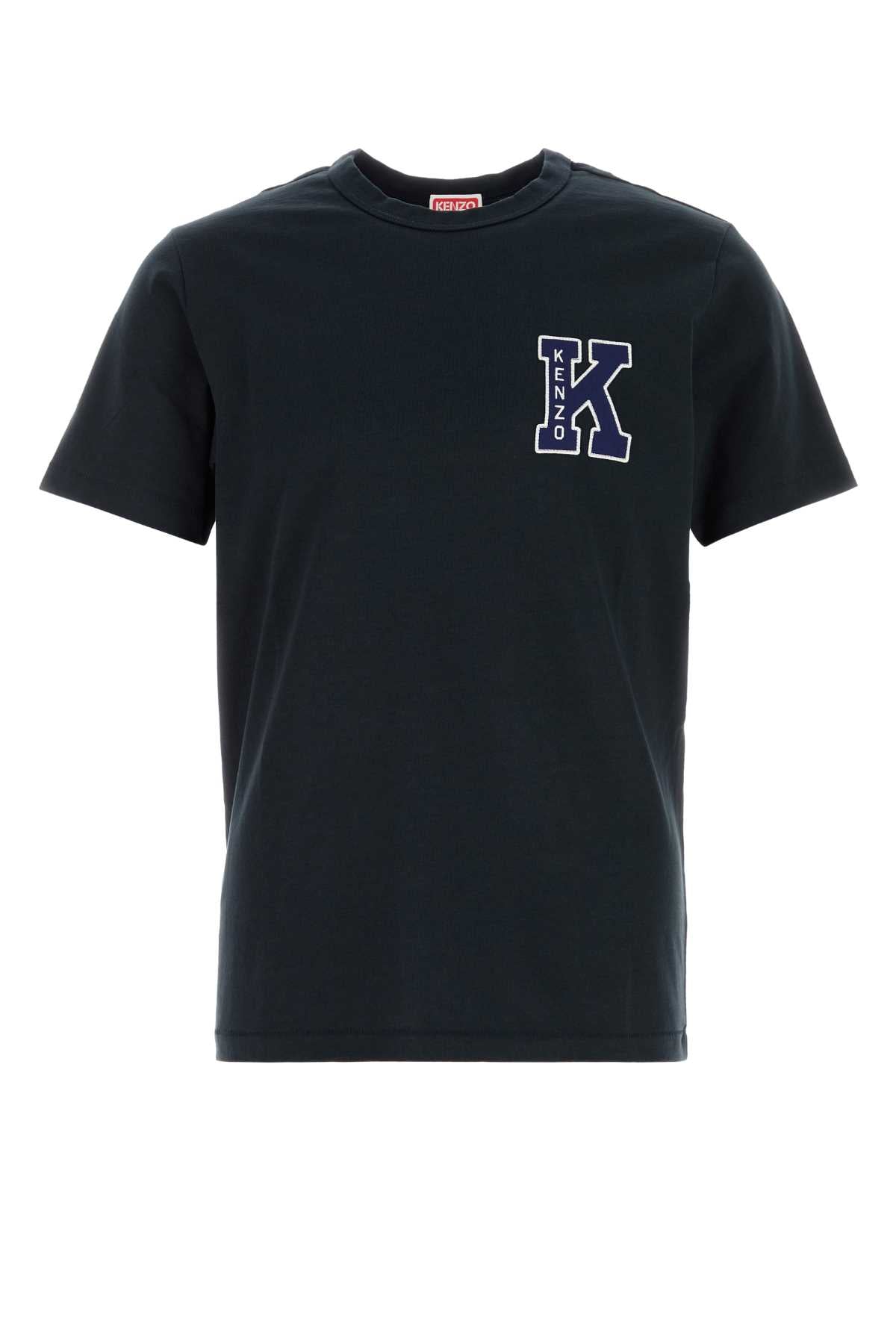 Kenzo Men Midnight Blue Cotton T-Shirt KENZO
