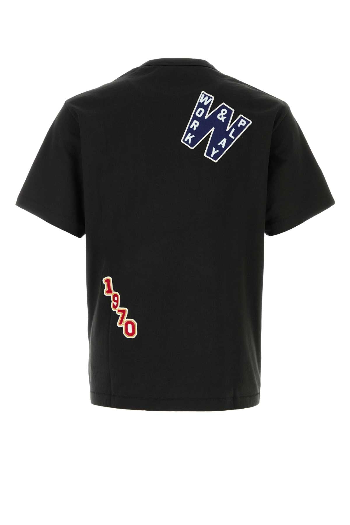 Kenzo Men Black Cotton T-Shirt KENZO