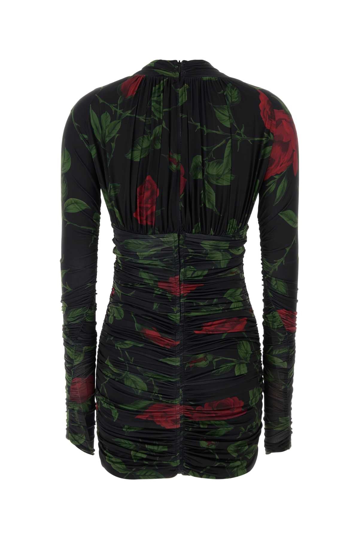 Blumarine Women Printed Jersey Mini Dress BLUMARINE