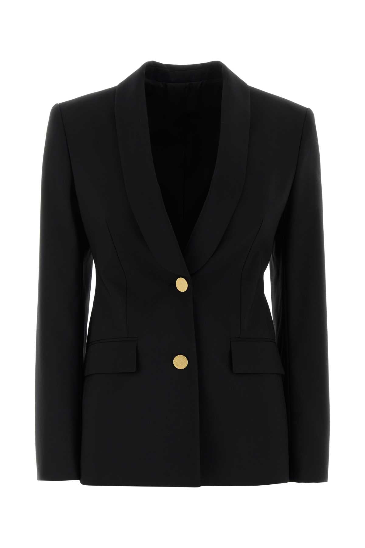 Alberta Ferretti Women Black Jacquard Blazer ALBERTA FERRETTI