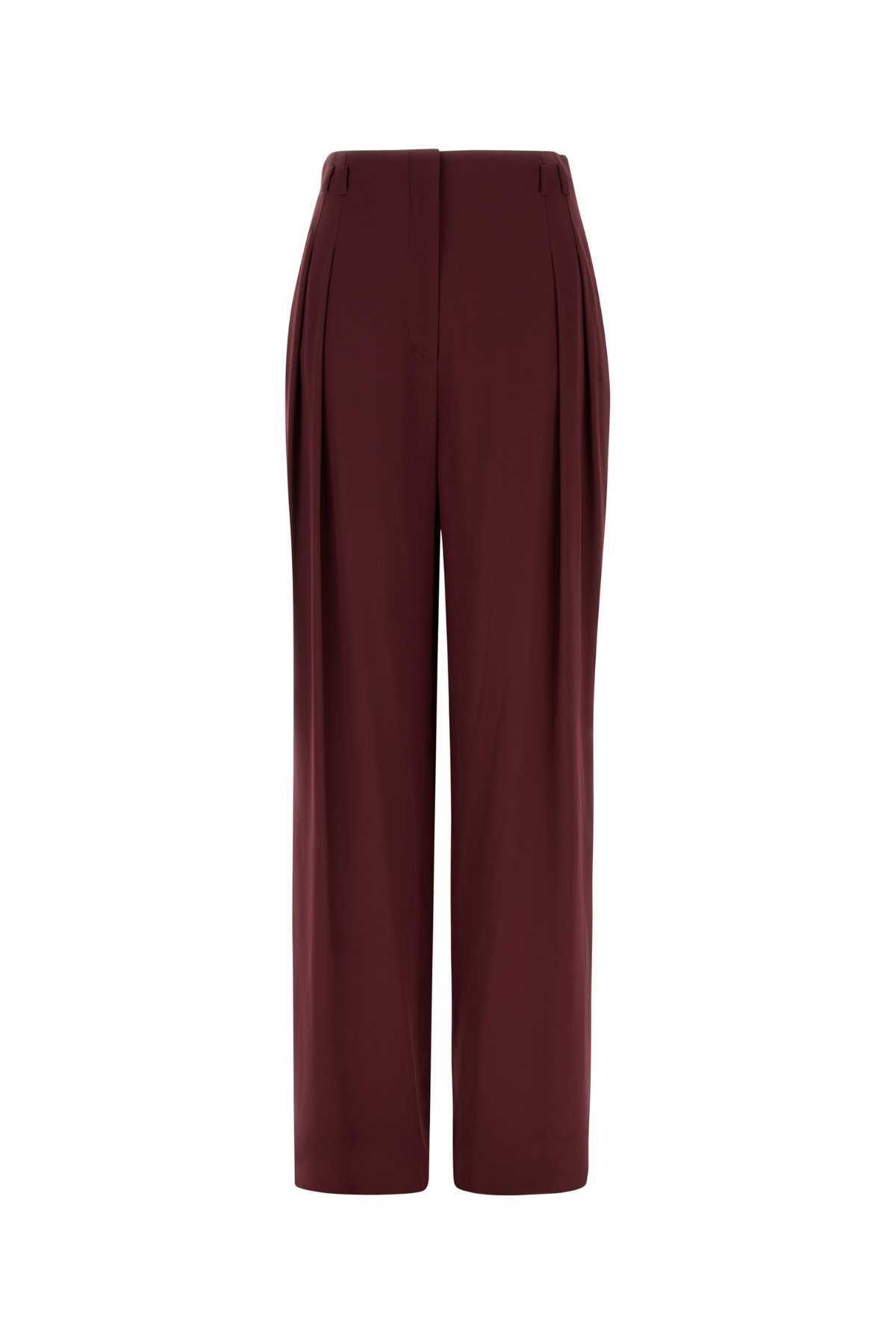 Alberta Ferretti Women Grape Crepe Wide-Leg Pant ALBERTA FERRETTI