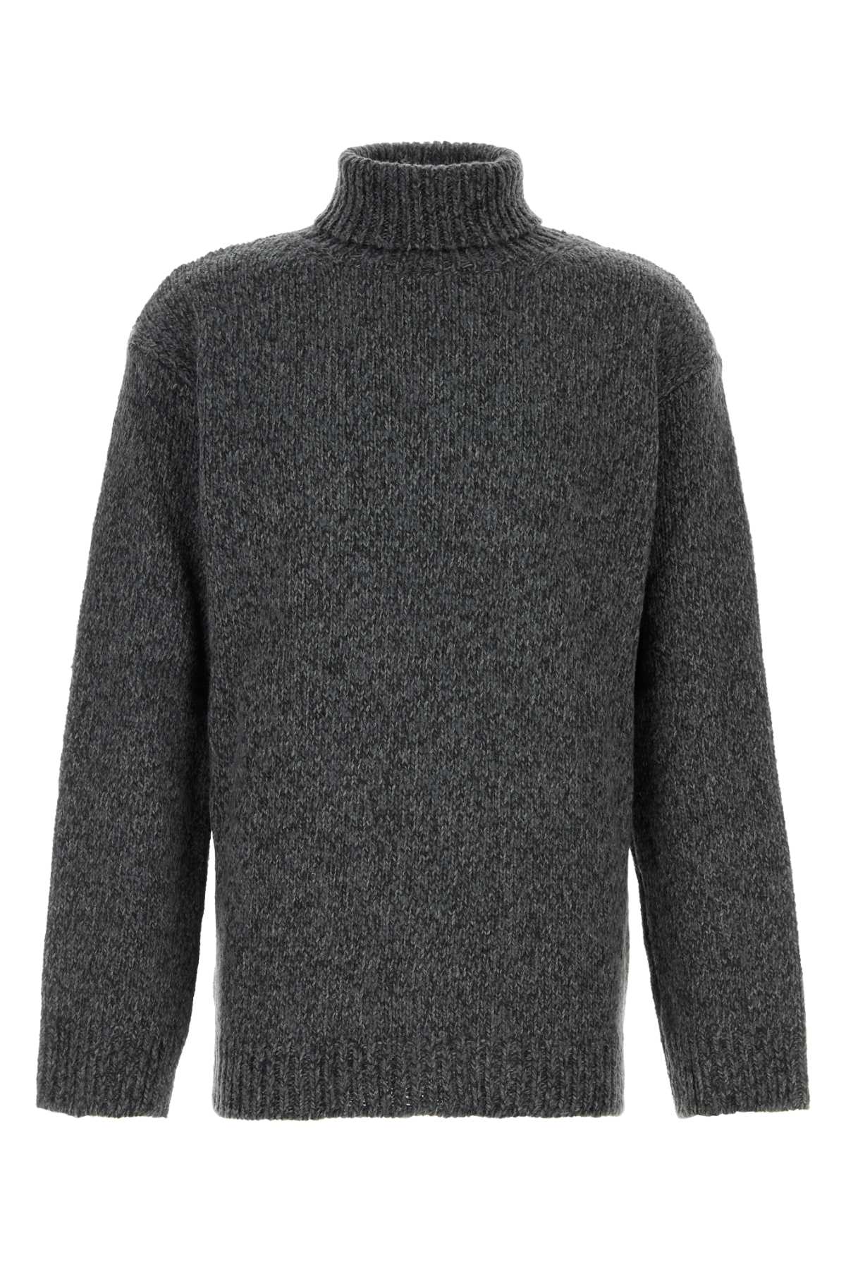 Our Legacy Men Grey Wool Sweater OUR LEGACY