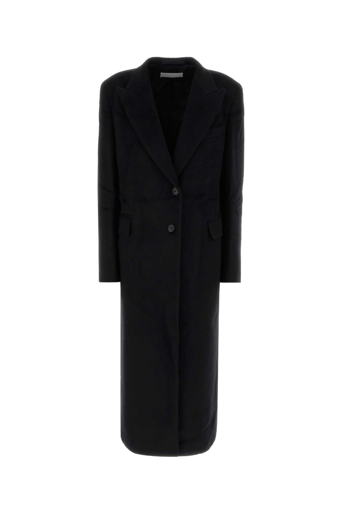 Our Legacy Women Black Wool Blend Coat OUR LEGACY