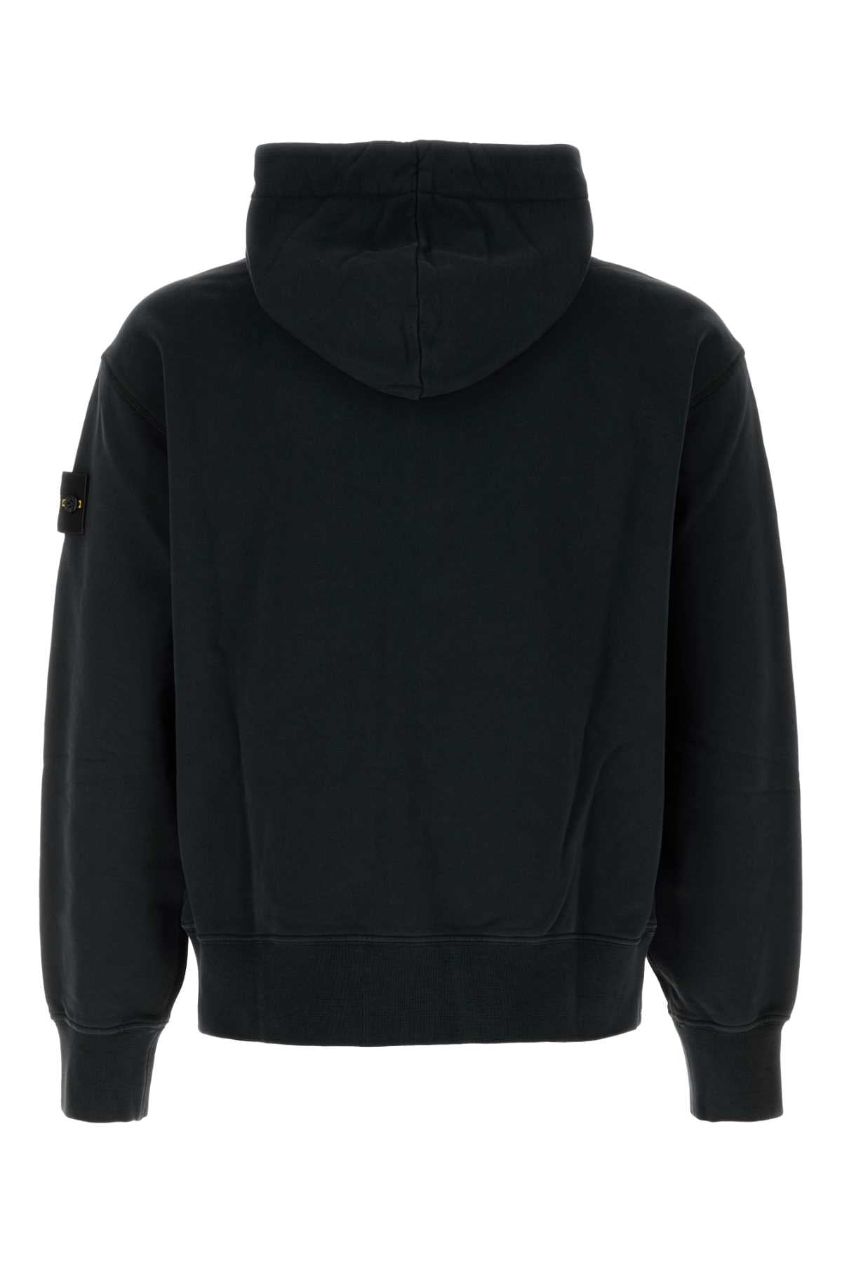 Stone Island Men Black Cotton Sweatshirt STONE ISLAND