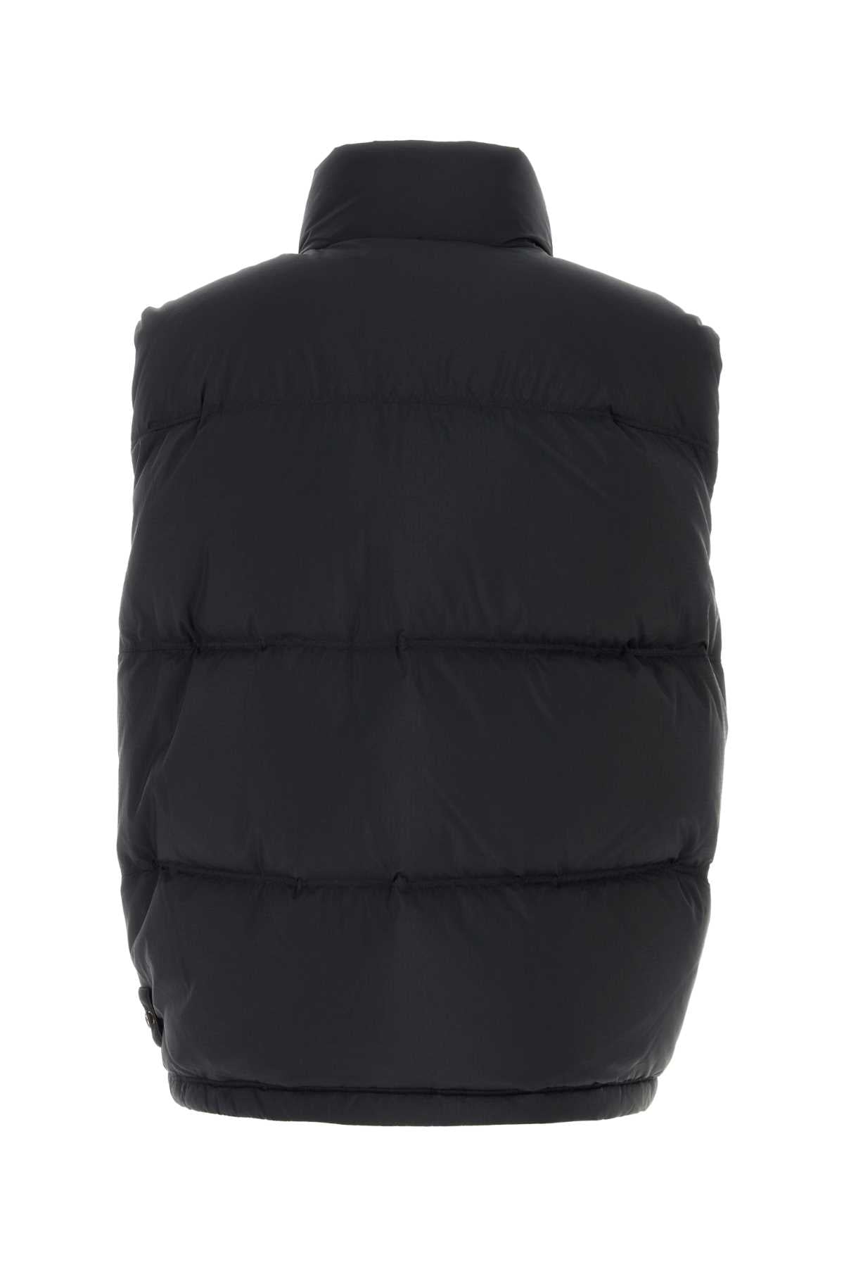 Stone Island Men Black Nylon Down Jacket STONE ISLAND