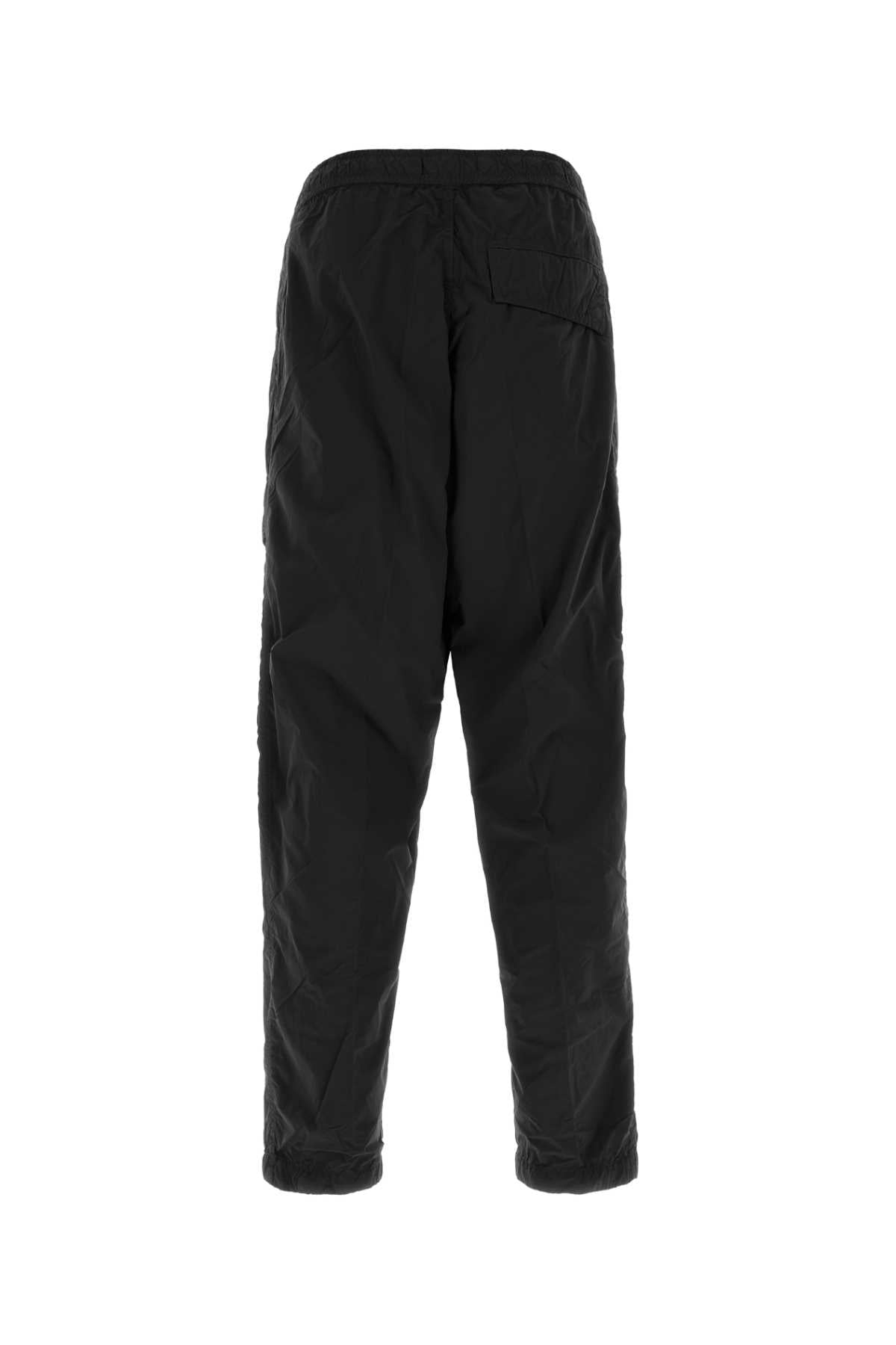 Stone Island Men Black Nylon Cargo Pant STONE ISLAND