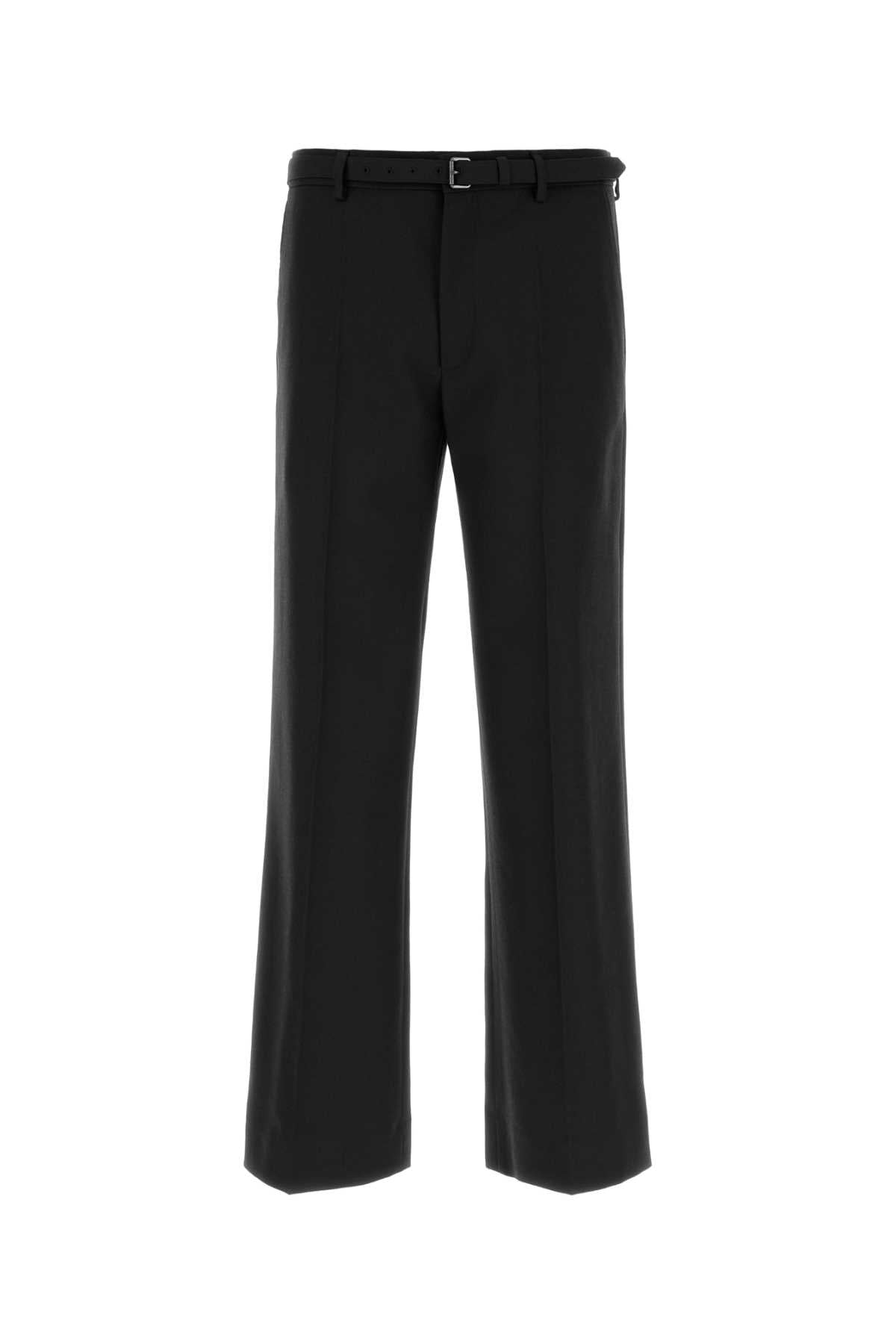 Dries Van Noten Men Black Wool Pant DRIES VAN NOTEN