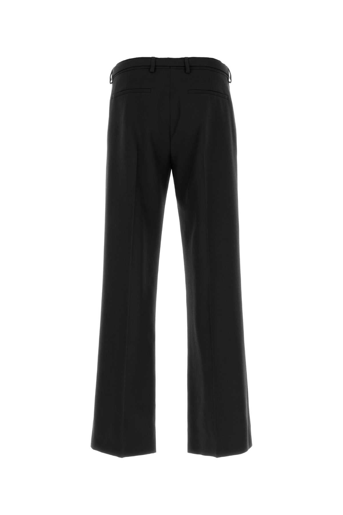 Dries Van Noten Men Black Wool Pant DRIES VAN NOTEN