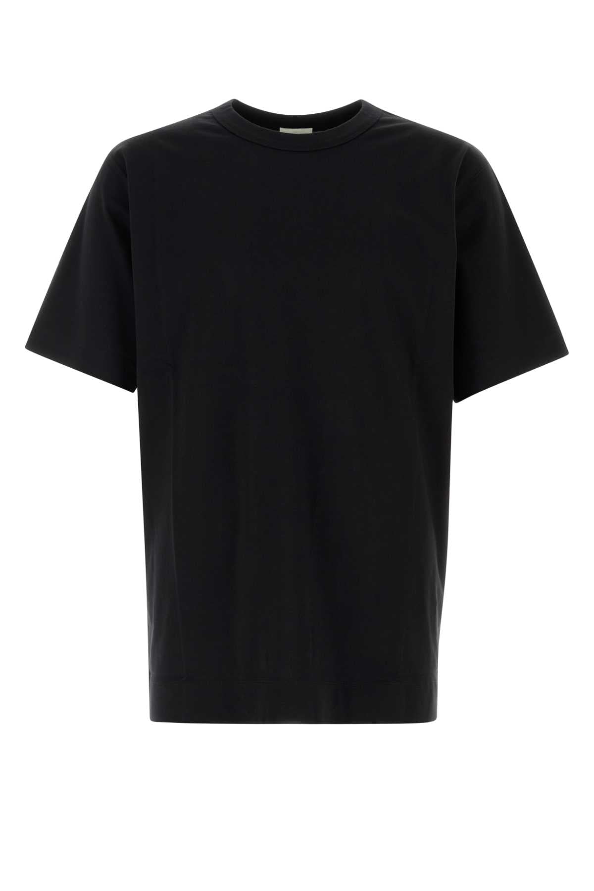 Dries Van Noten Men Black Cotton Oversize Heer T-Shirt DRIES VAN NOTEN