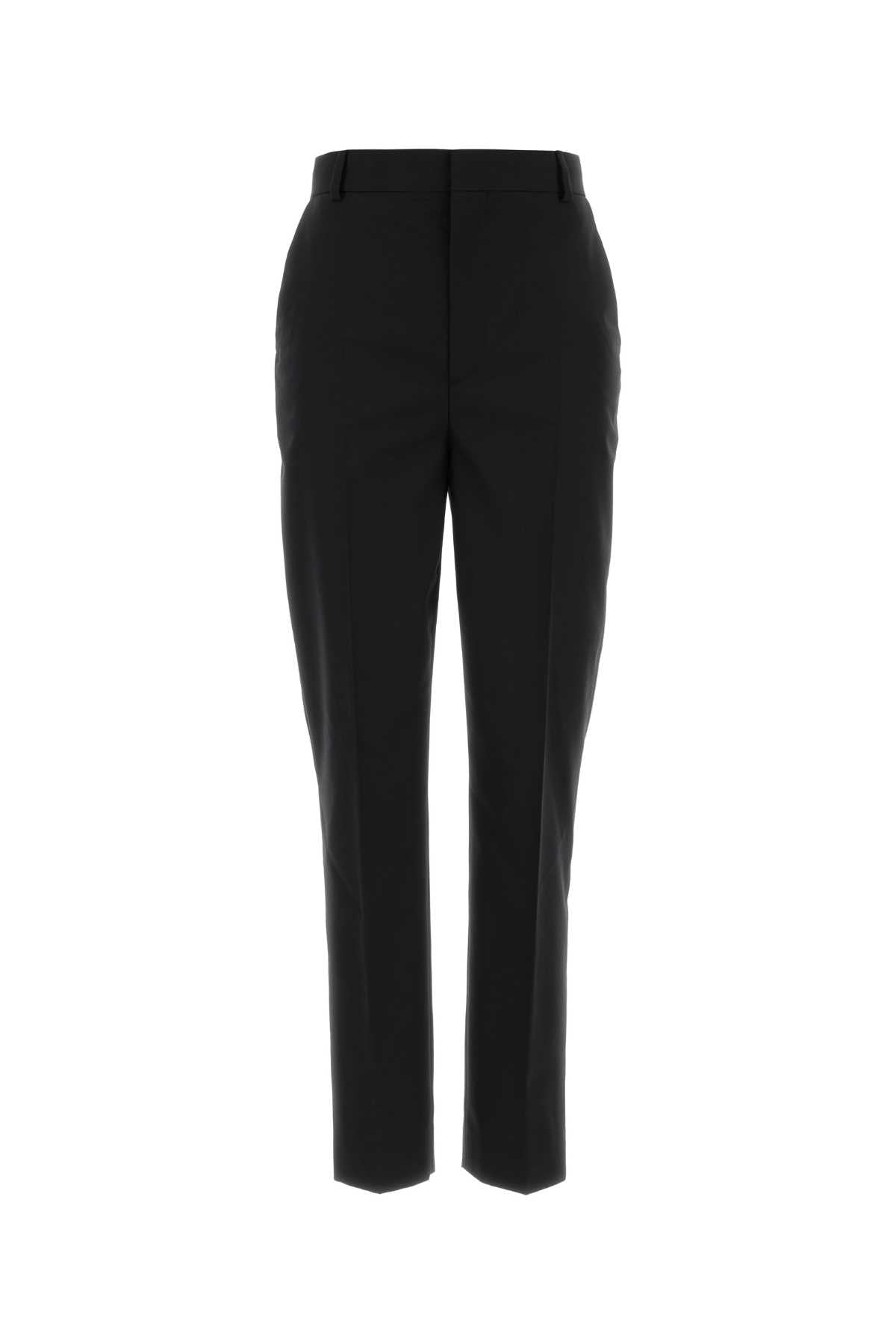 Moschino Women Black Wool Pant MOSCHINO
