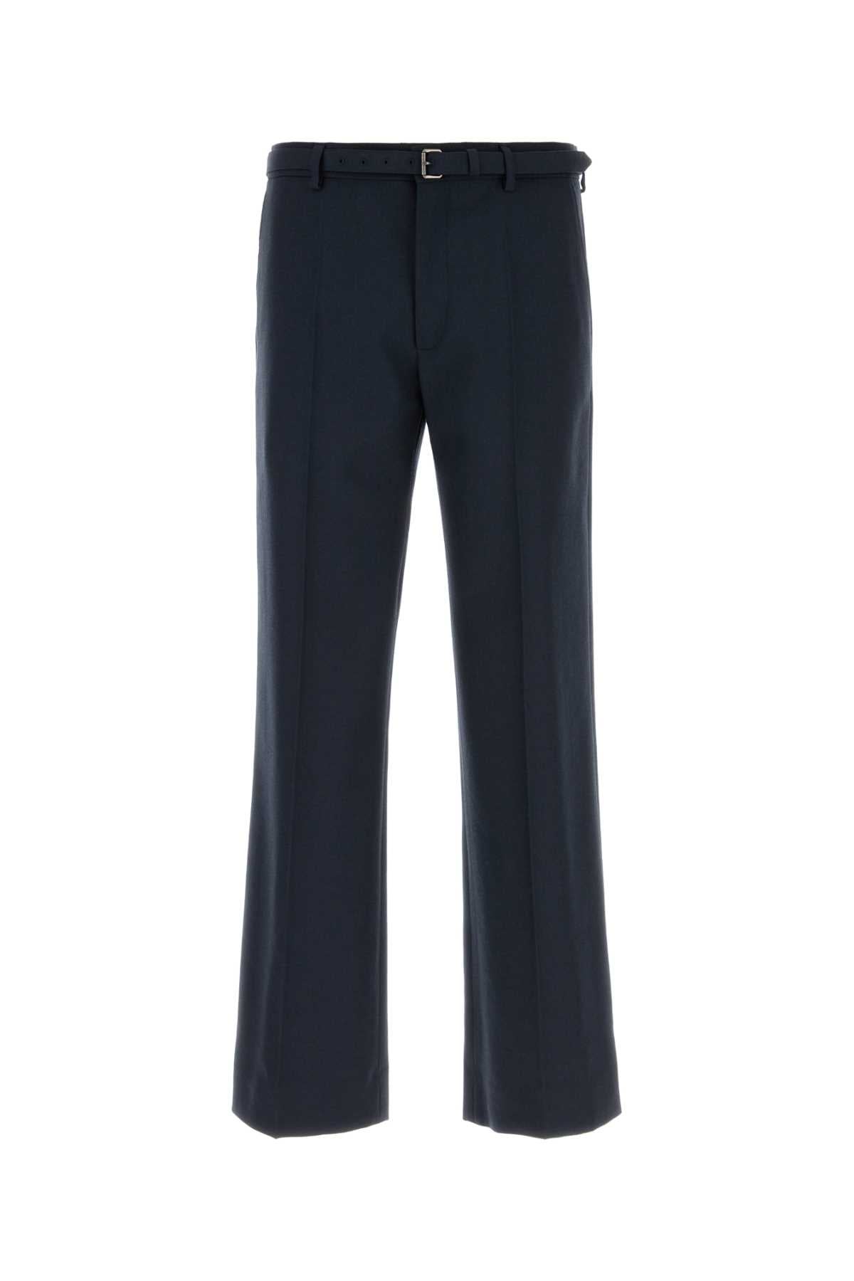 Dries Van Noten Men Midnight Blue Wool Pant DRIES VAN NOTEN