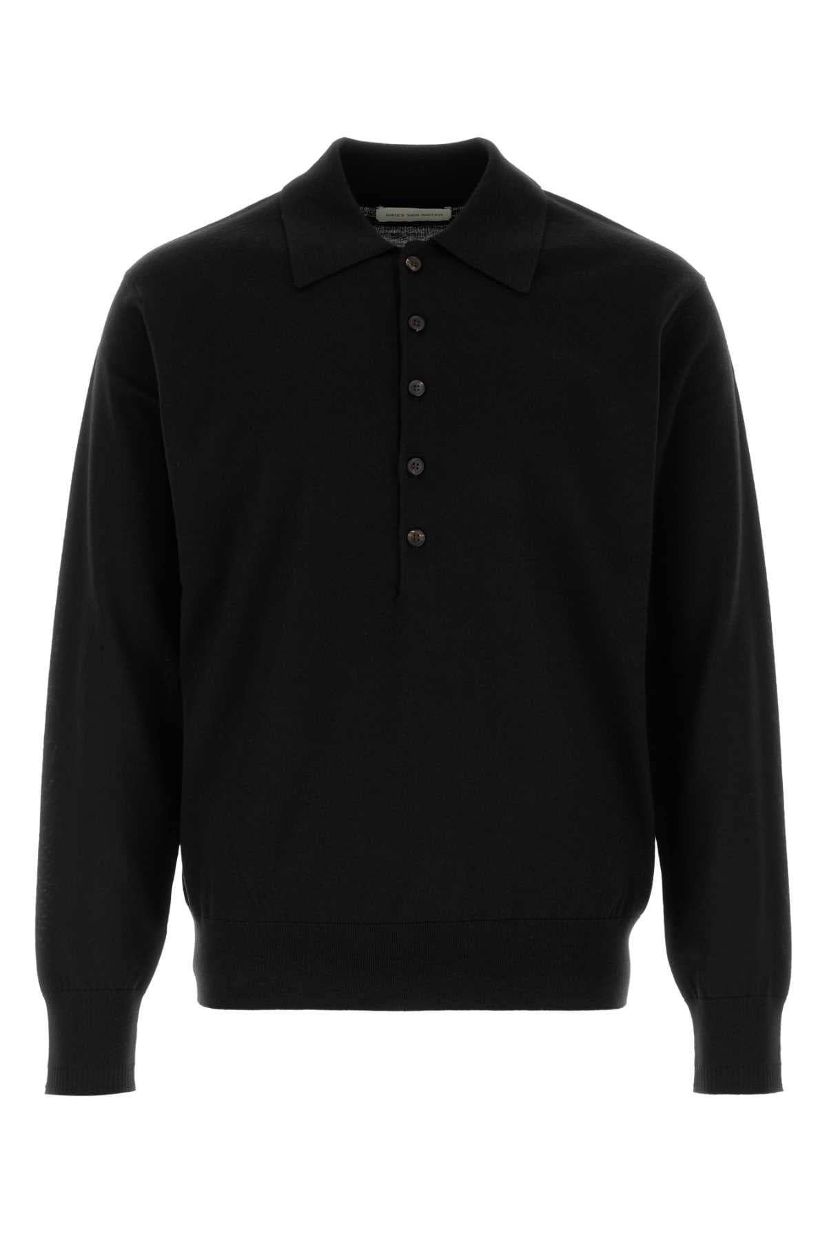 Dries Van Noten Men Black Wool Muano Sweater DRIES VAN NOTEN