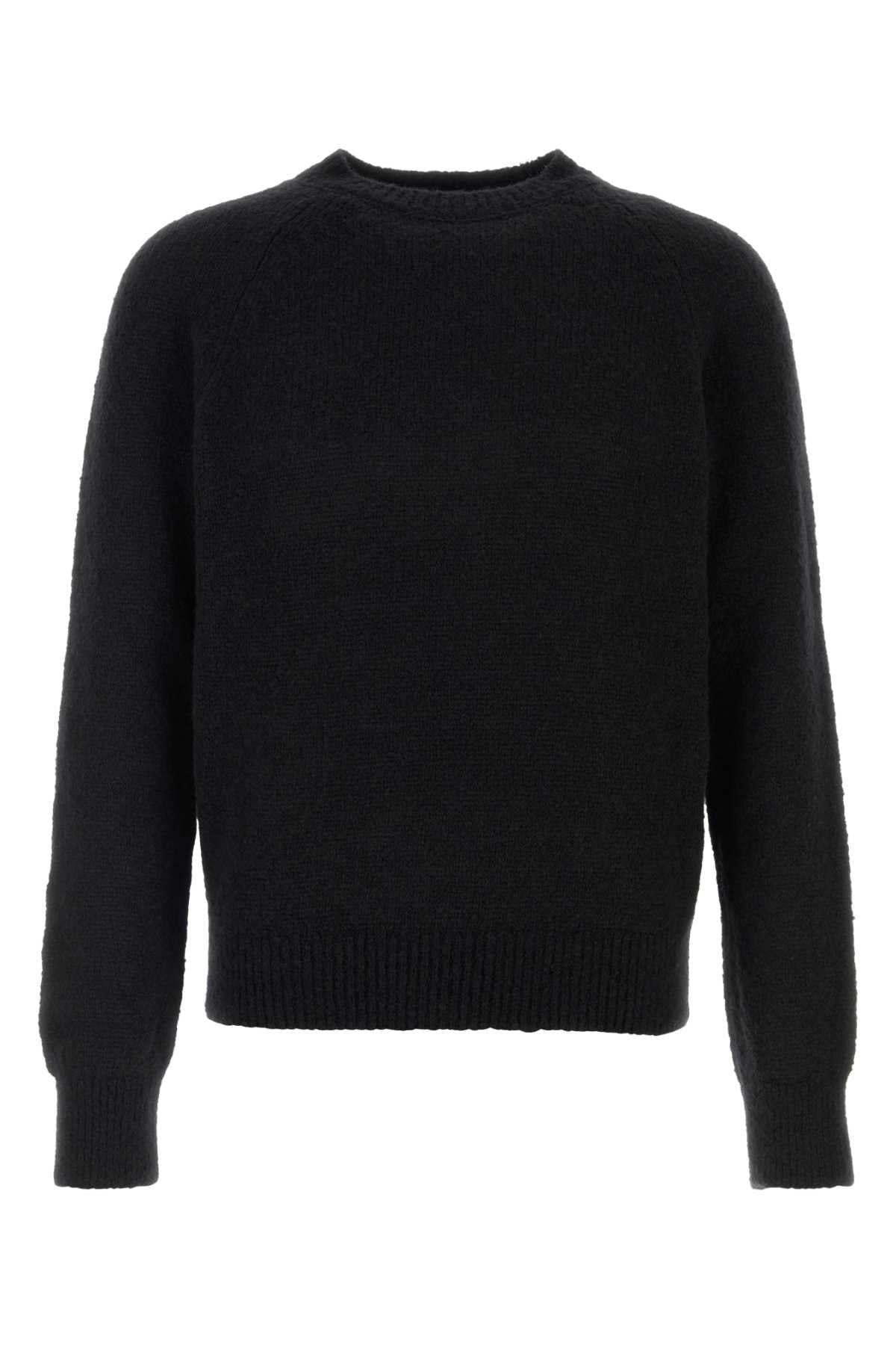 Dries Van Noten Men Black Alpaca Blend Melbourne Sweater DRIES VAN NOTEN