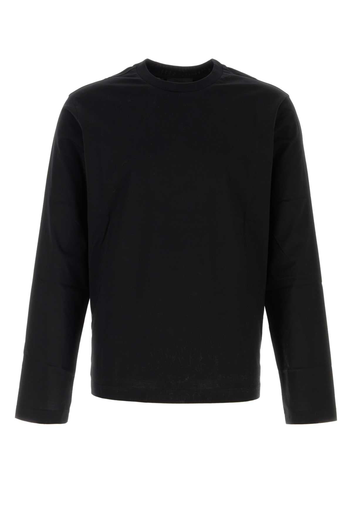Prada Men Black Cotton T-Shirt Set PRADA