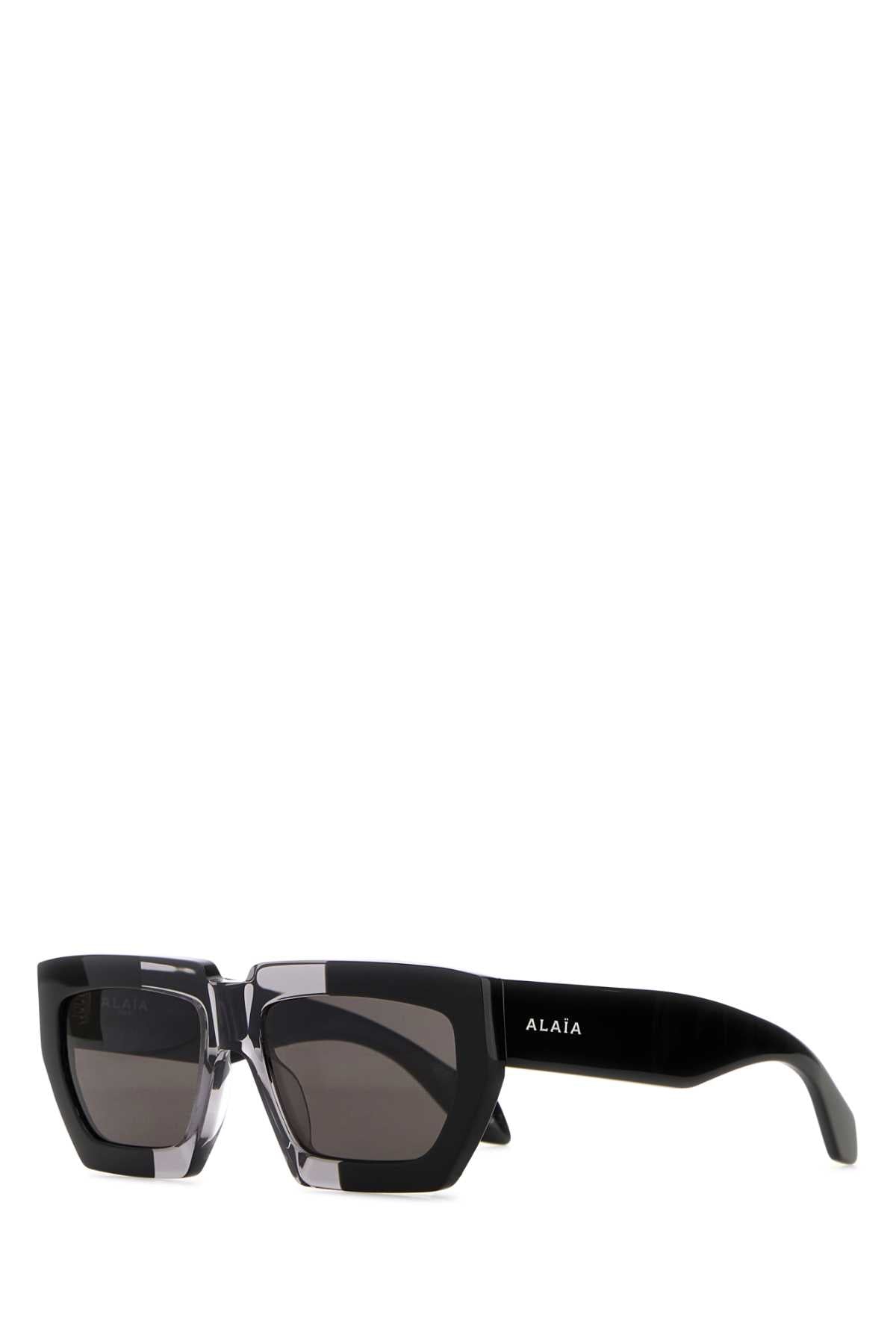 Alaia Women Black Acetate Sunglasses ALAIA