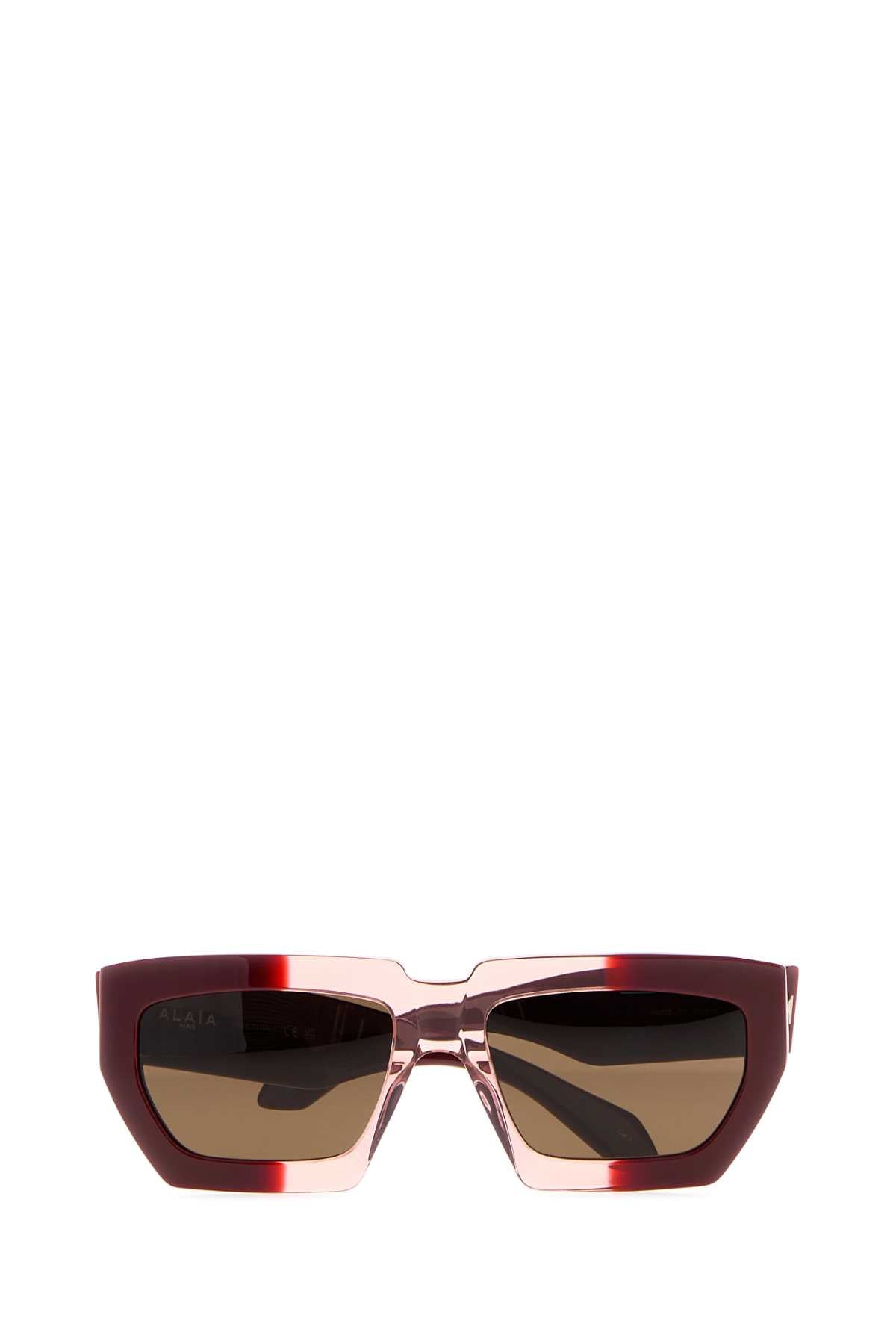 Alaia Women Tyrian Purple Acetate Sunglasses ALAIA