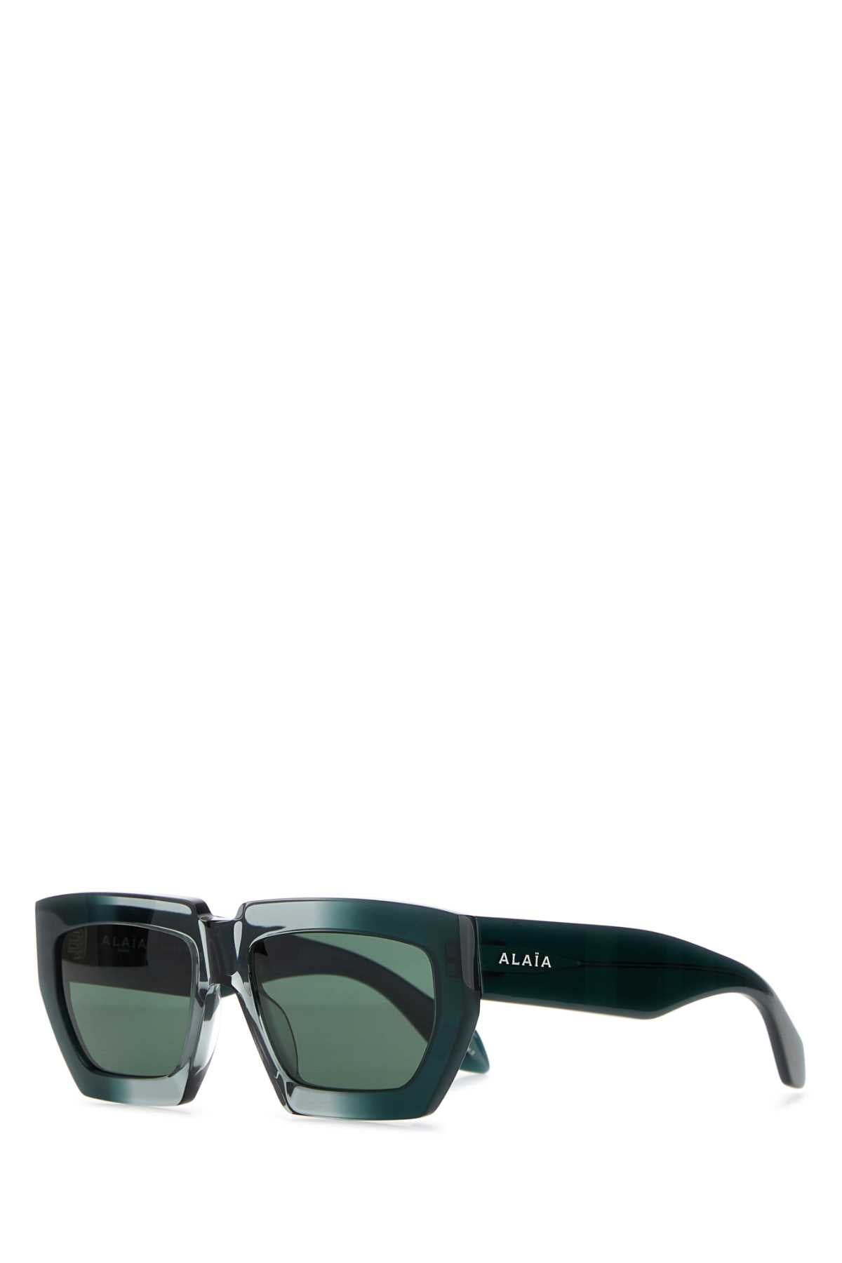 Alaia Women Dark Green Acetate Sunglasses ALAIA