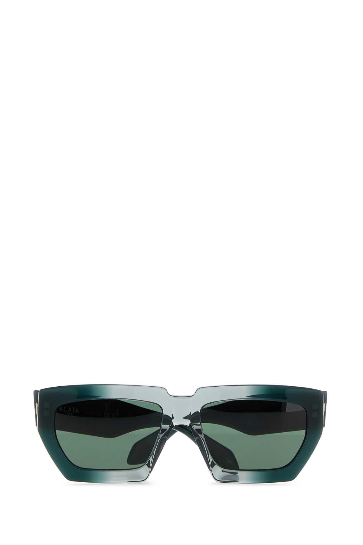 Alaia Women Dark Green Acetate Sunglasses ALAIA