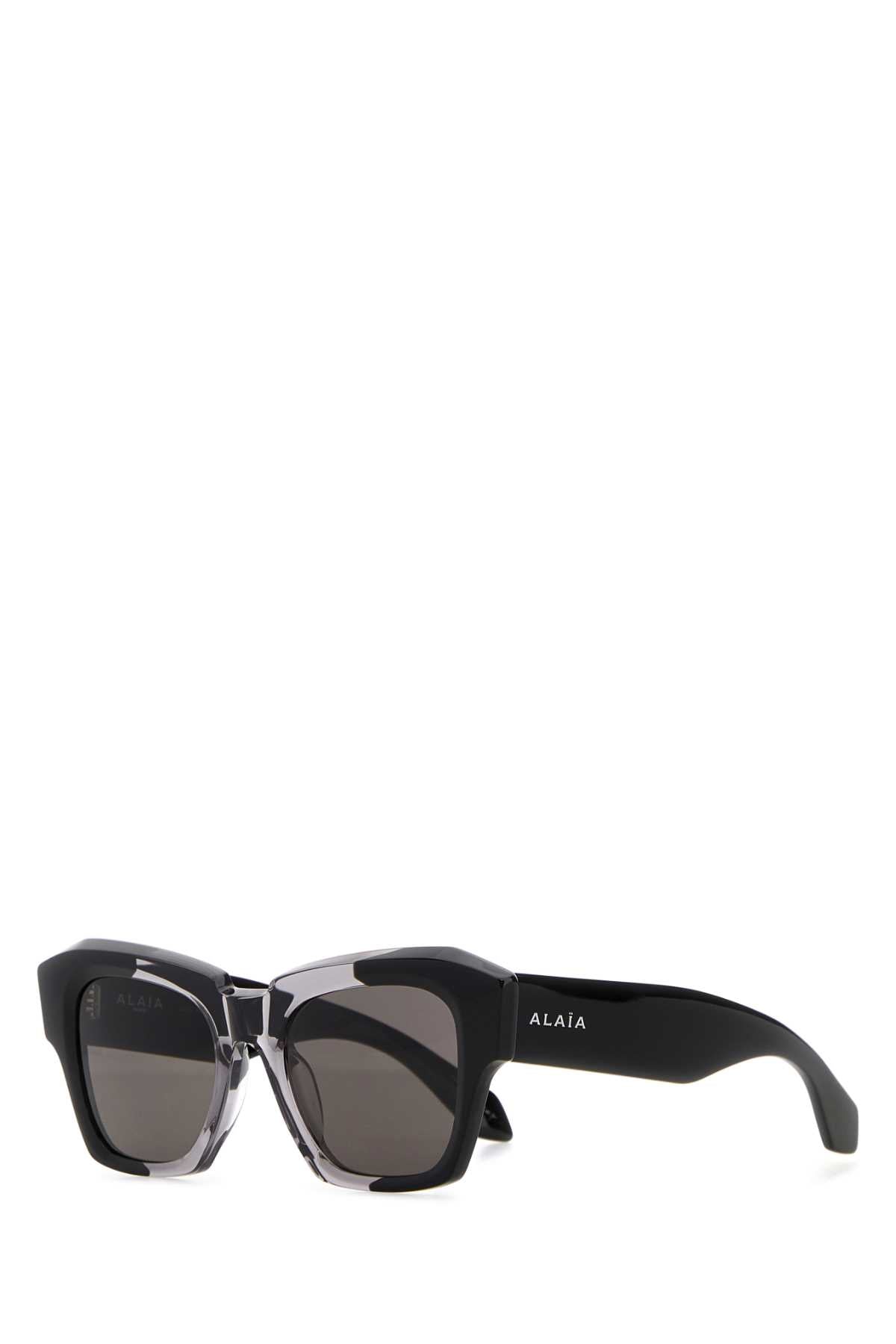 Alaia Women Black Acetate Sunglasses ALAIA