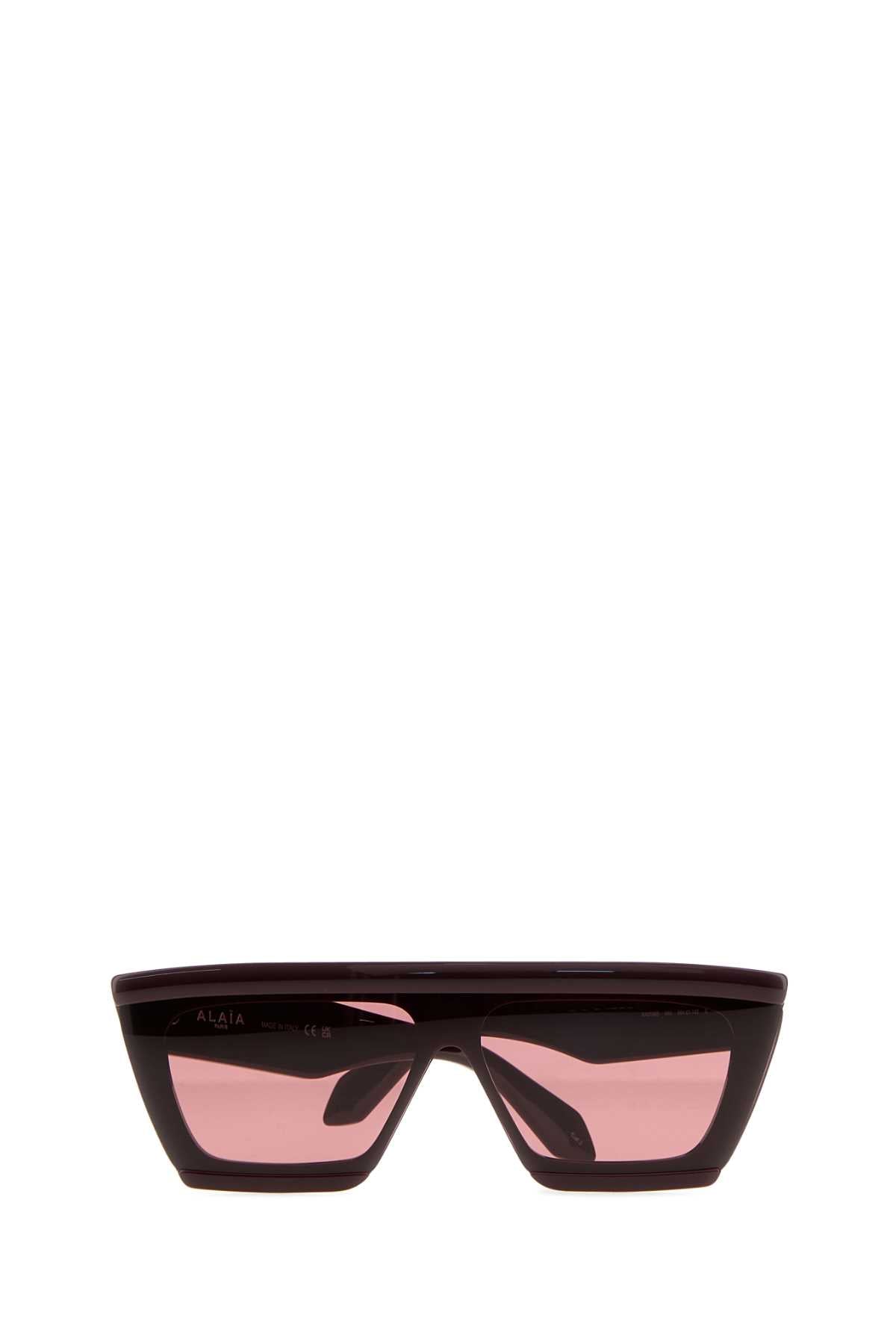 Alaia Women Purple Acetate Sunglasses ALAIA