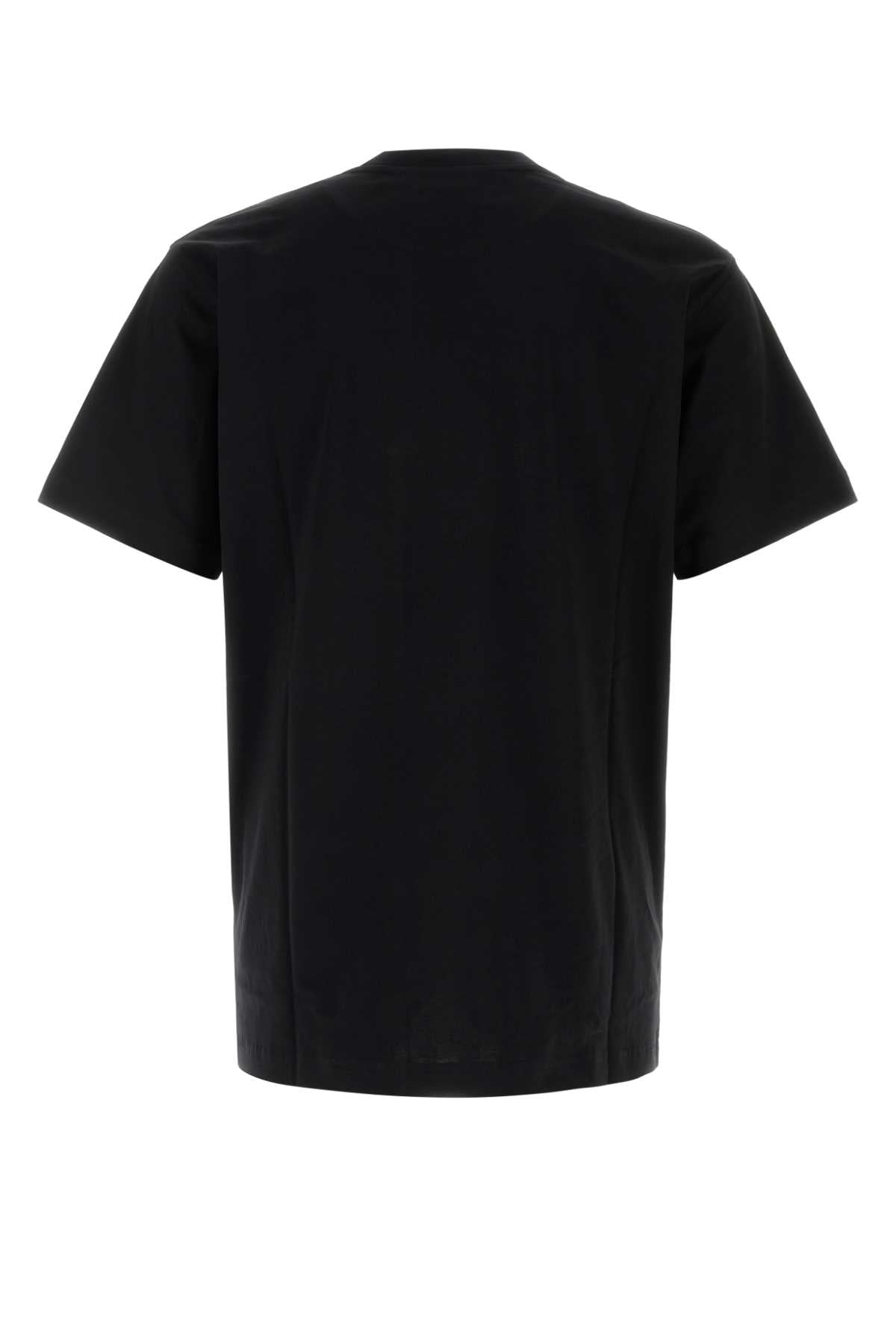 Moschino Men Black Cotton T-Shirt MOSCHINO