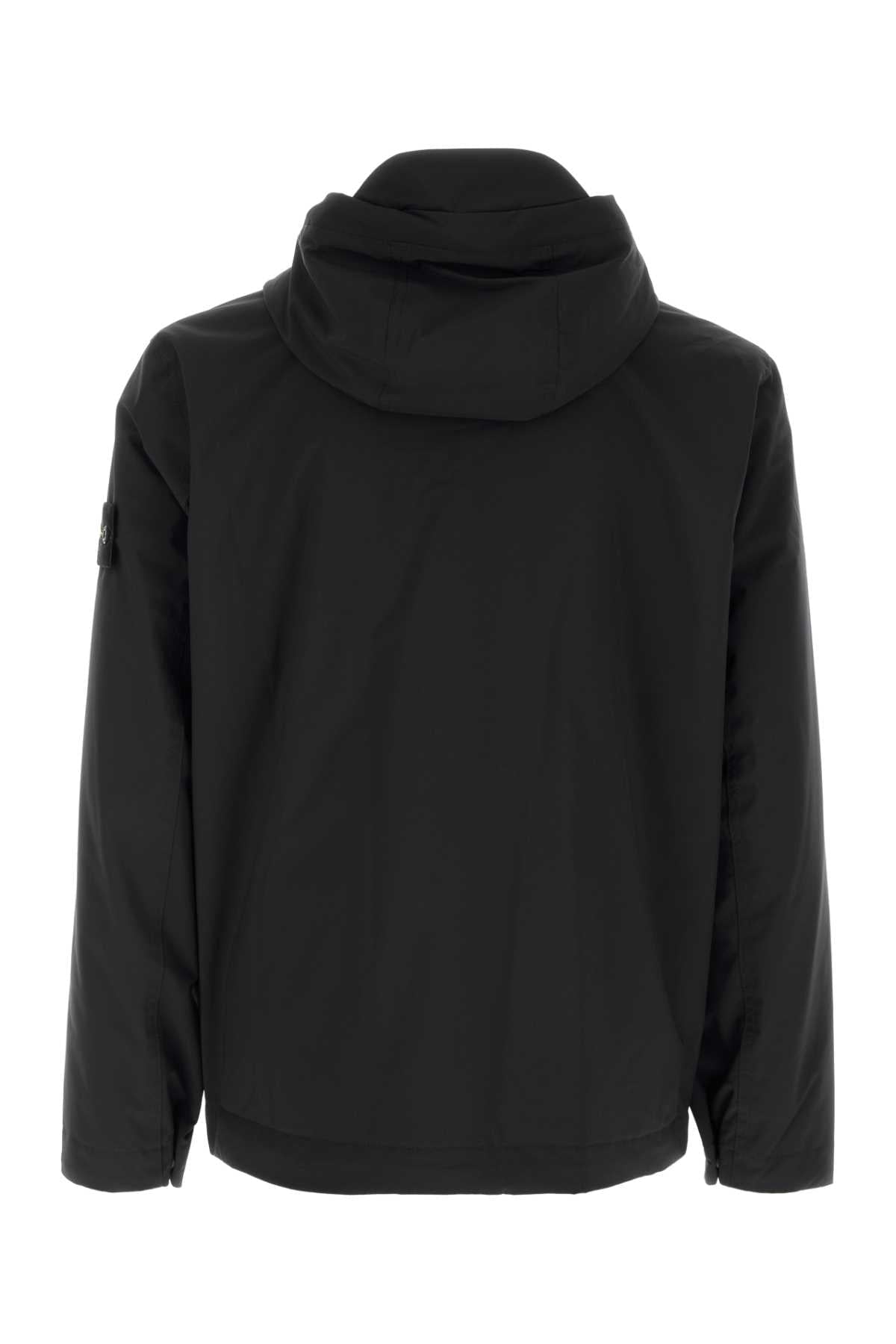 Stone Island Men Black Stretch Polyester Jacket STONE ISLAND