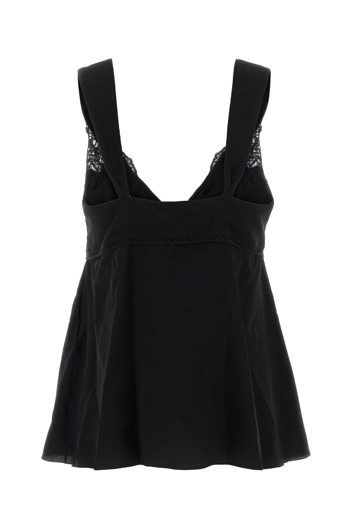 Chloe Women Black Crepe Top CHLOE
