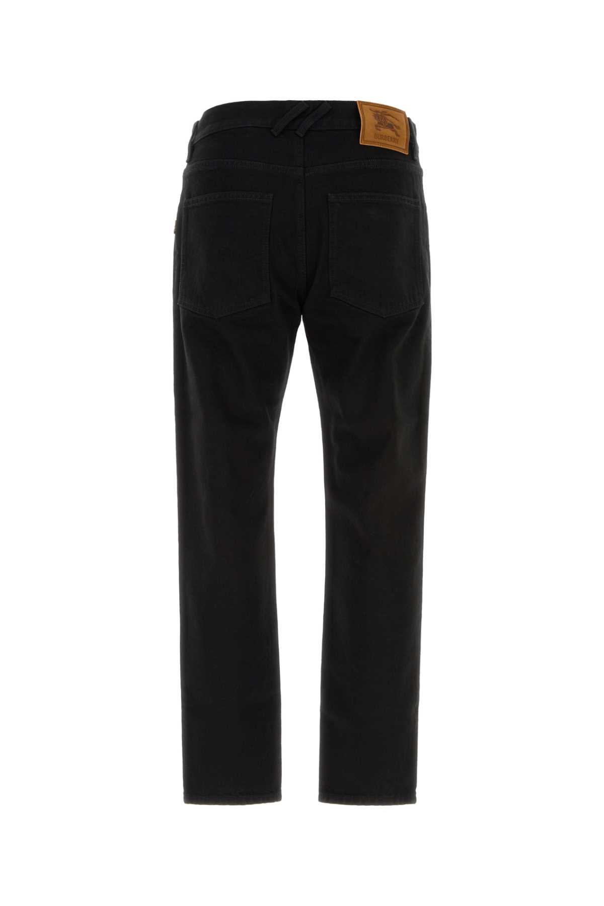 Burberry Men Black Denim Jeans BURBERRY