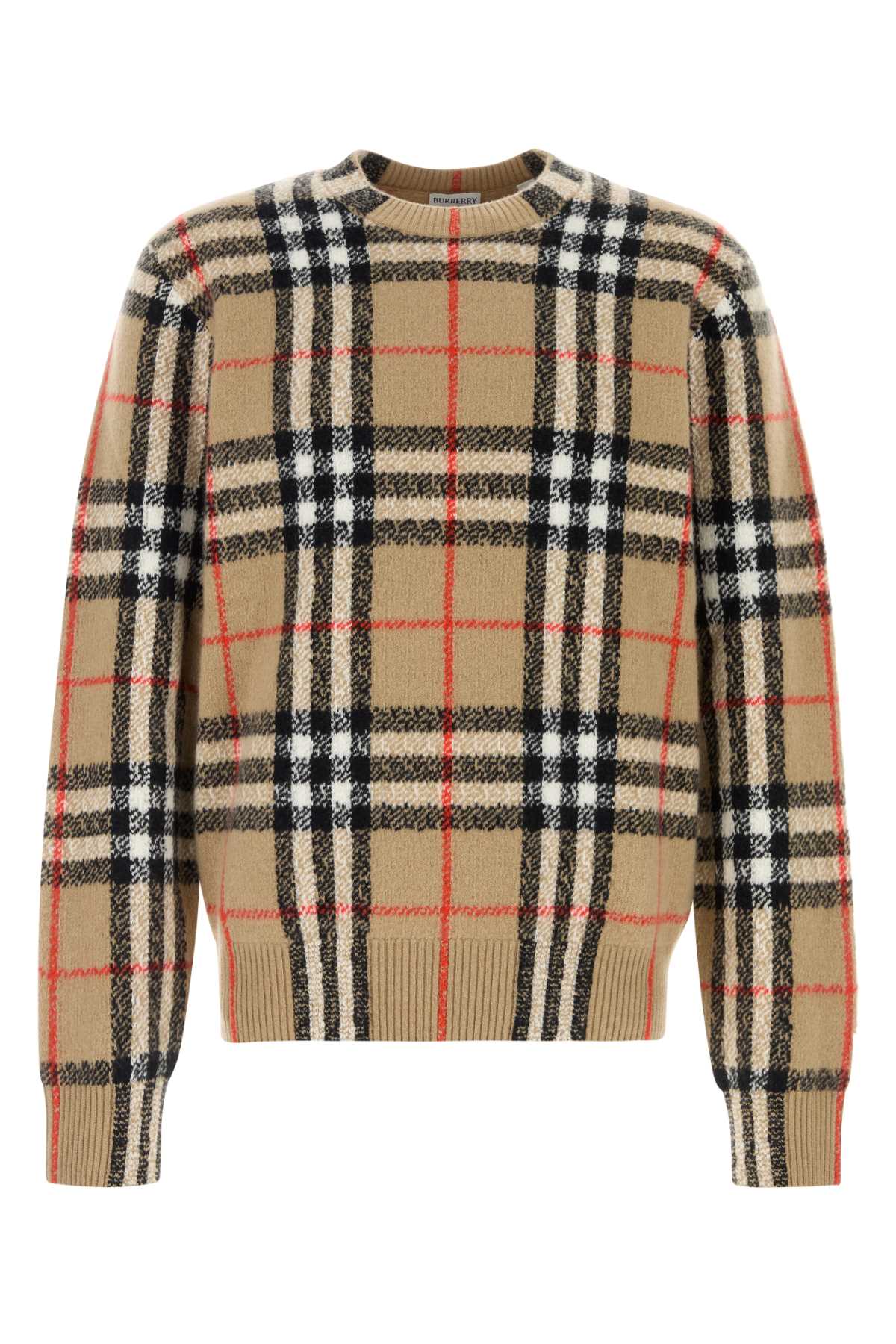 Burberry Men Embroidered Cashmere Sweater BURBERRY