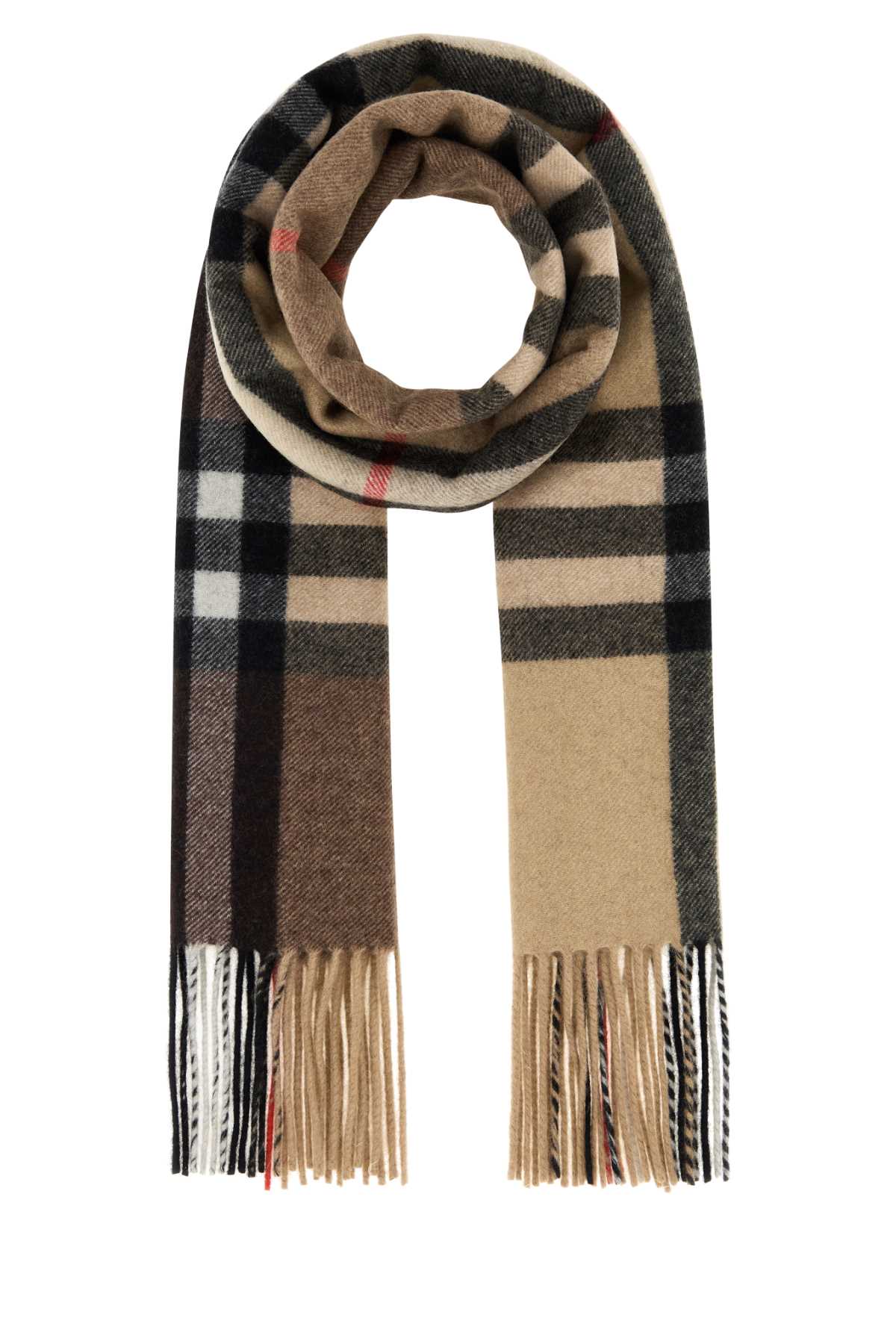 Burberry Unisex Embroidered Cashmere Scarf BURBERRY