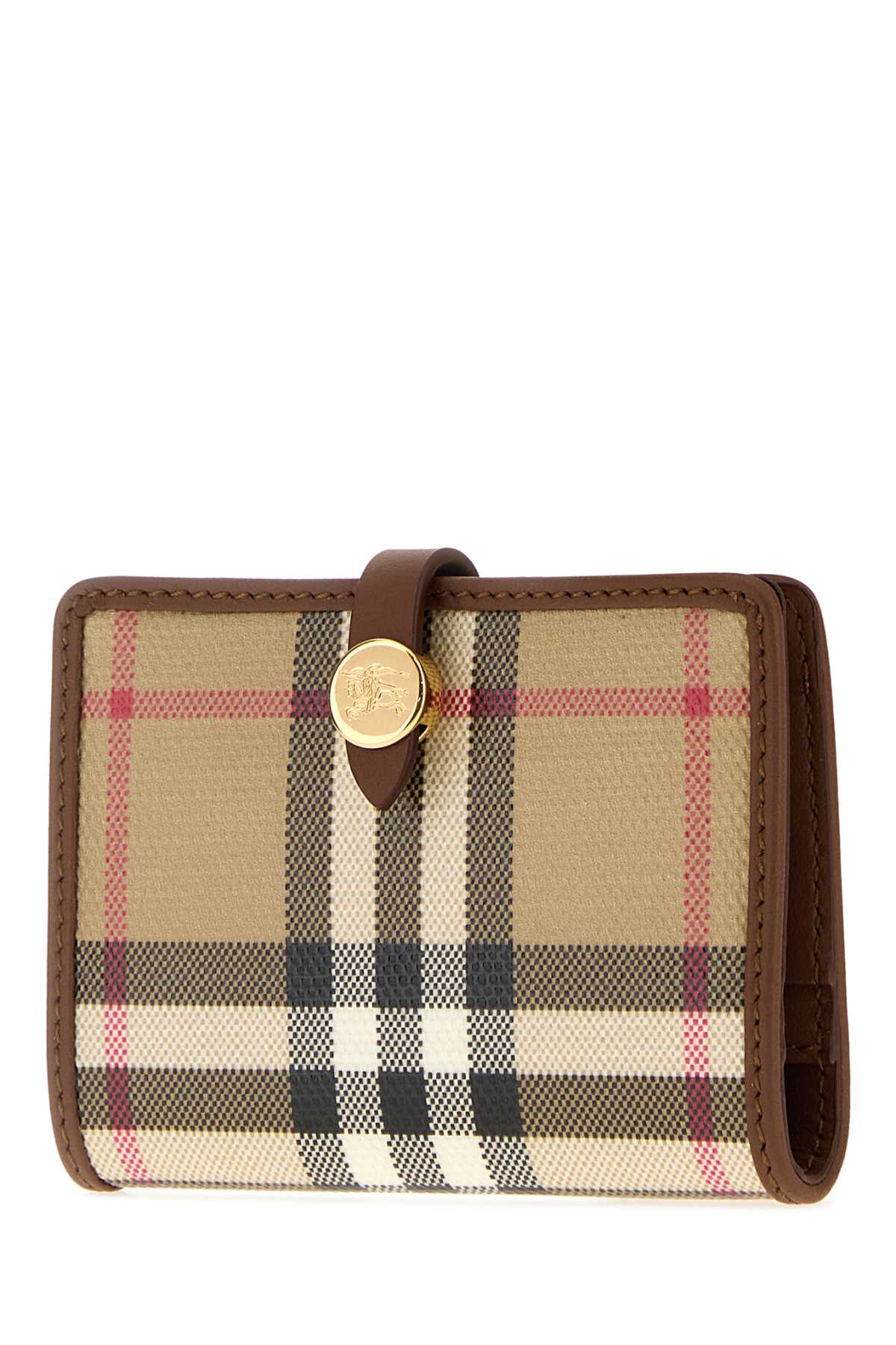 Burberry Women Printed Canvas Card Holder BURBERRY
