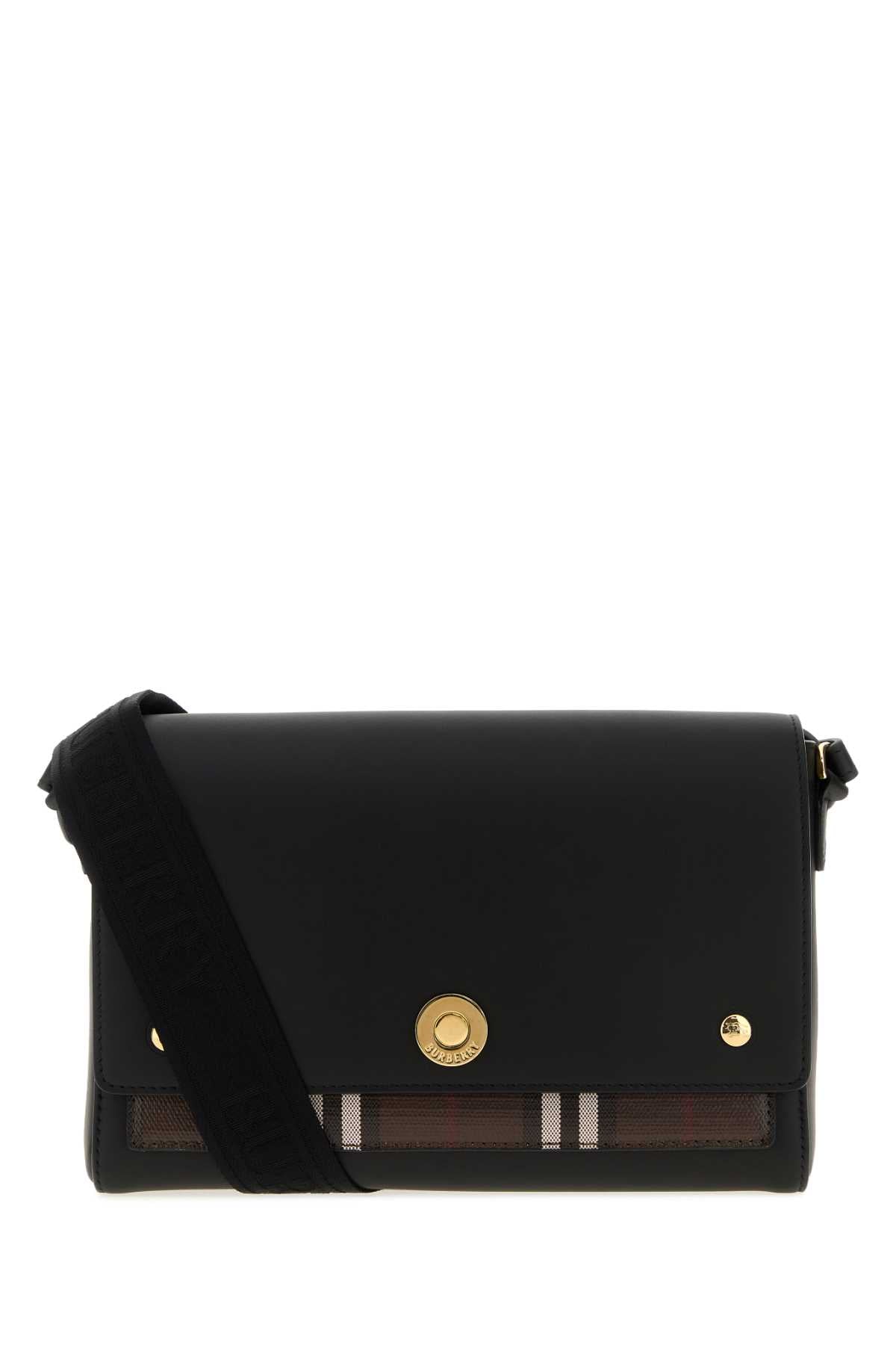 Burberry Women Black Leather Crossbody Bag BURBERRY