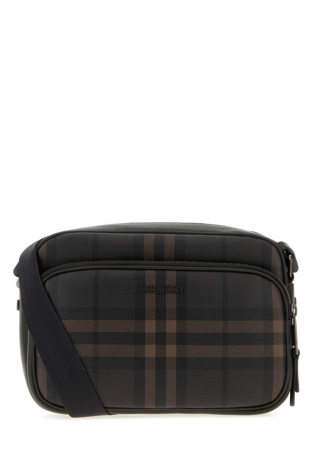 Burberry Men Printed Canvas Pocket City Crossbody Bag BURBERRY