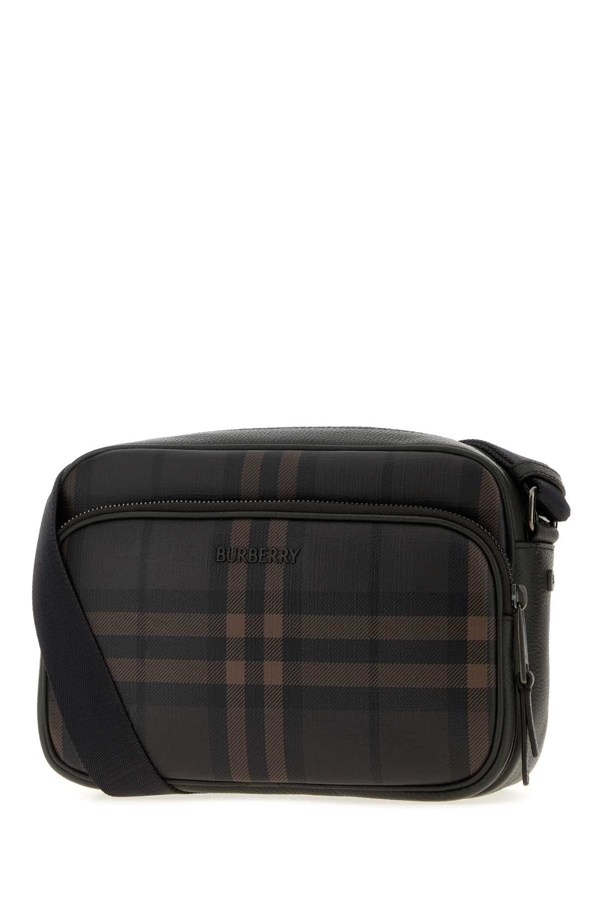 Burberry Men Printed Canvas Pocket City Crossbody Bag BURBERRY
