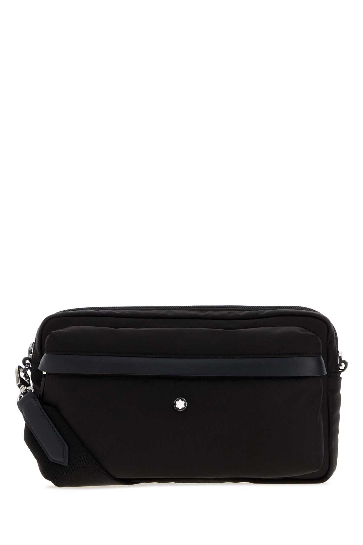 Montblanc Men Black Canvas Crossbody Bag MONTBLANC