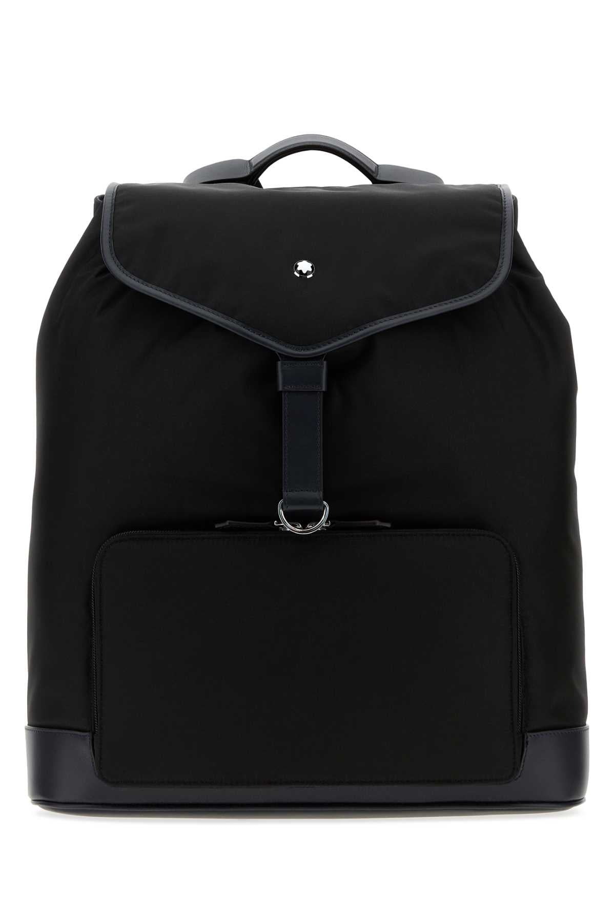Montblanc Men Black Canvas Backpack MONTBLANC