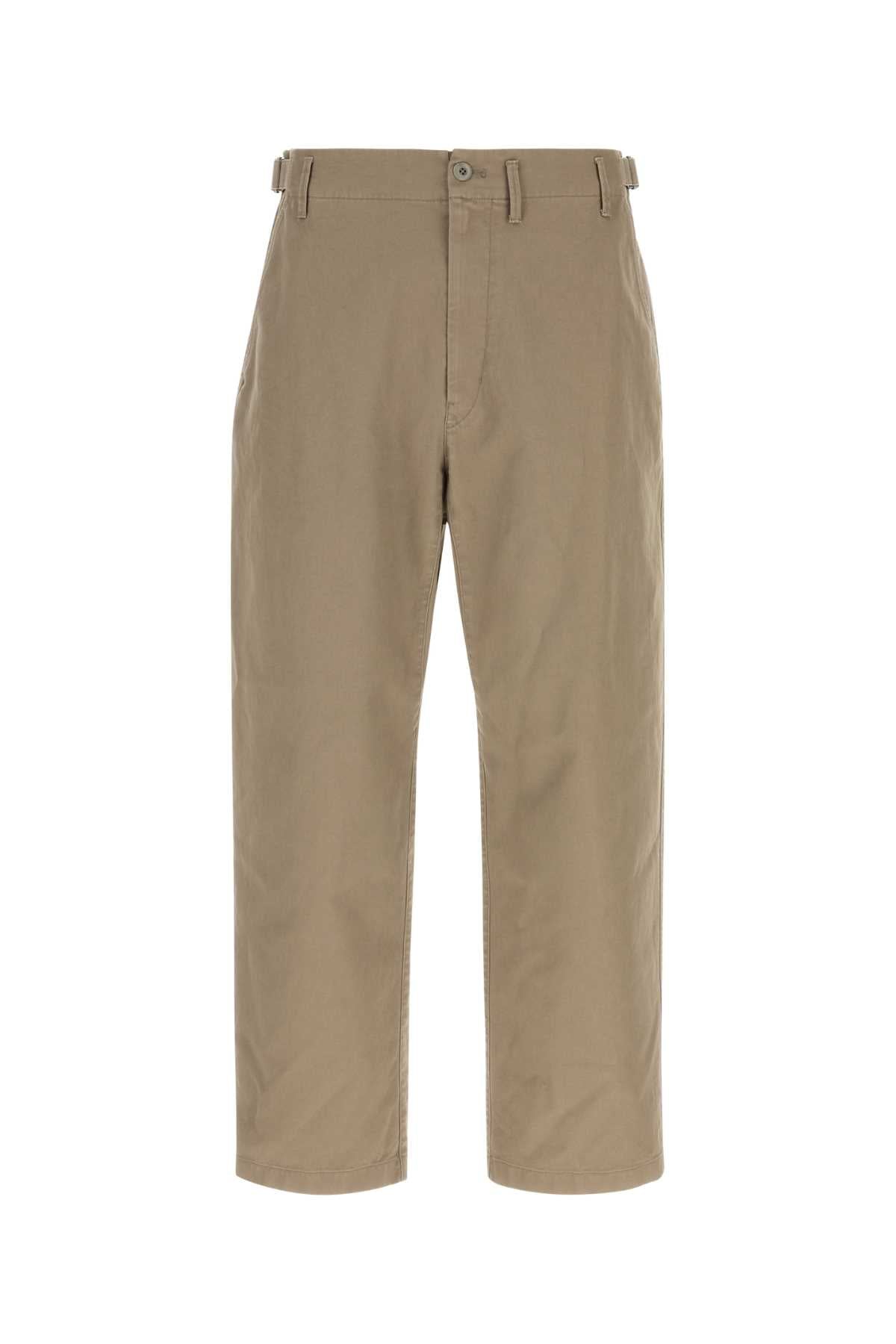 Lemaire Men Cappuccino Cotton Pant LEMAIRE