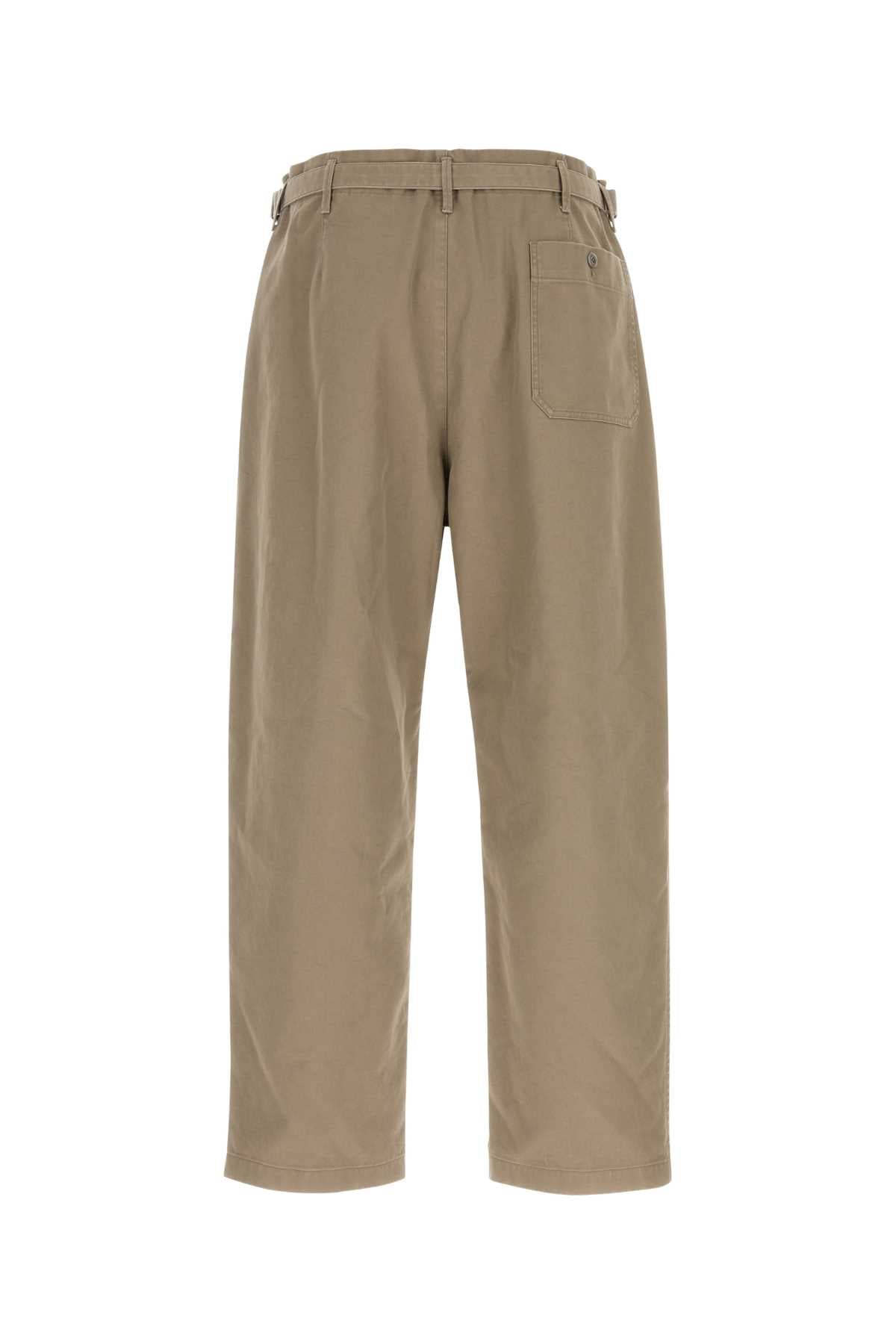 Lemaire Men Cappuccino Cotton Pant LEMAIRE