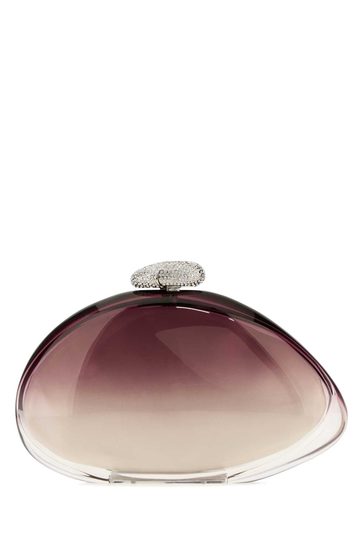 Benedetta Bruzziches Women Purple Methacrylate Ariel Clutch BENEDETTA BRUZZICHES
