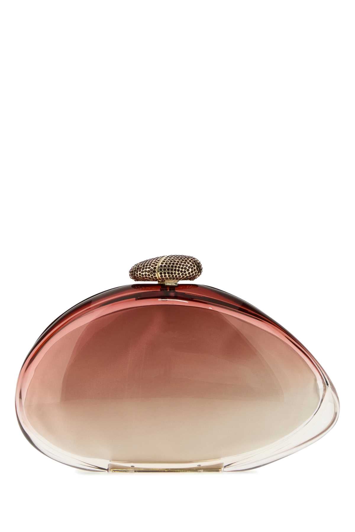 Benedetta Bruzziches Women Pink Methacrylate Ariel Clutch BENEDETTA BRUZZICHES