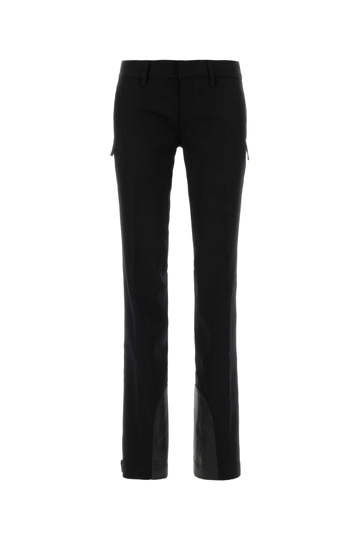 Dsquared Women Black Wool Pant DSQUARED2