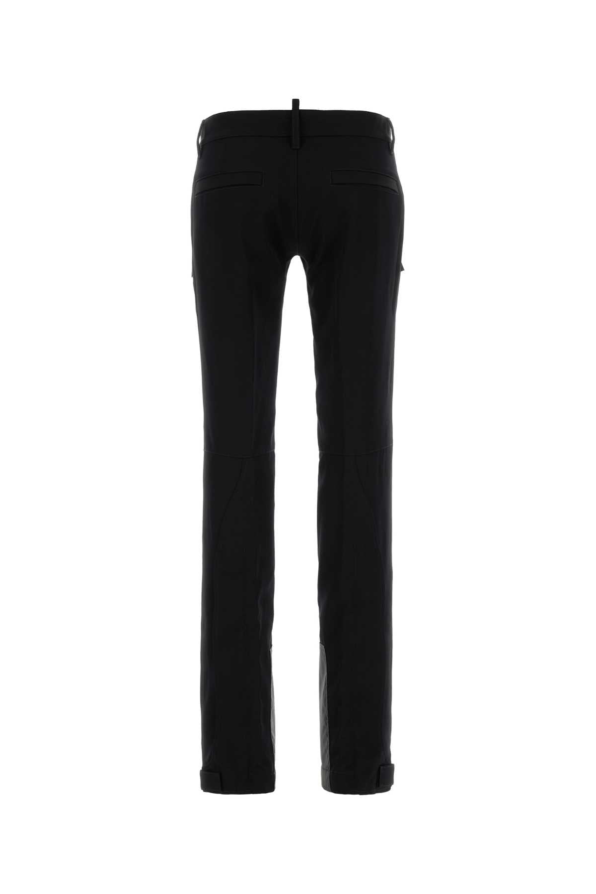 Dsquared Women Black Wool Pant DSQUARED2