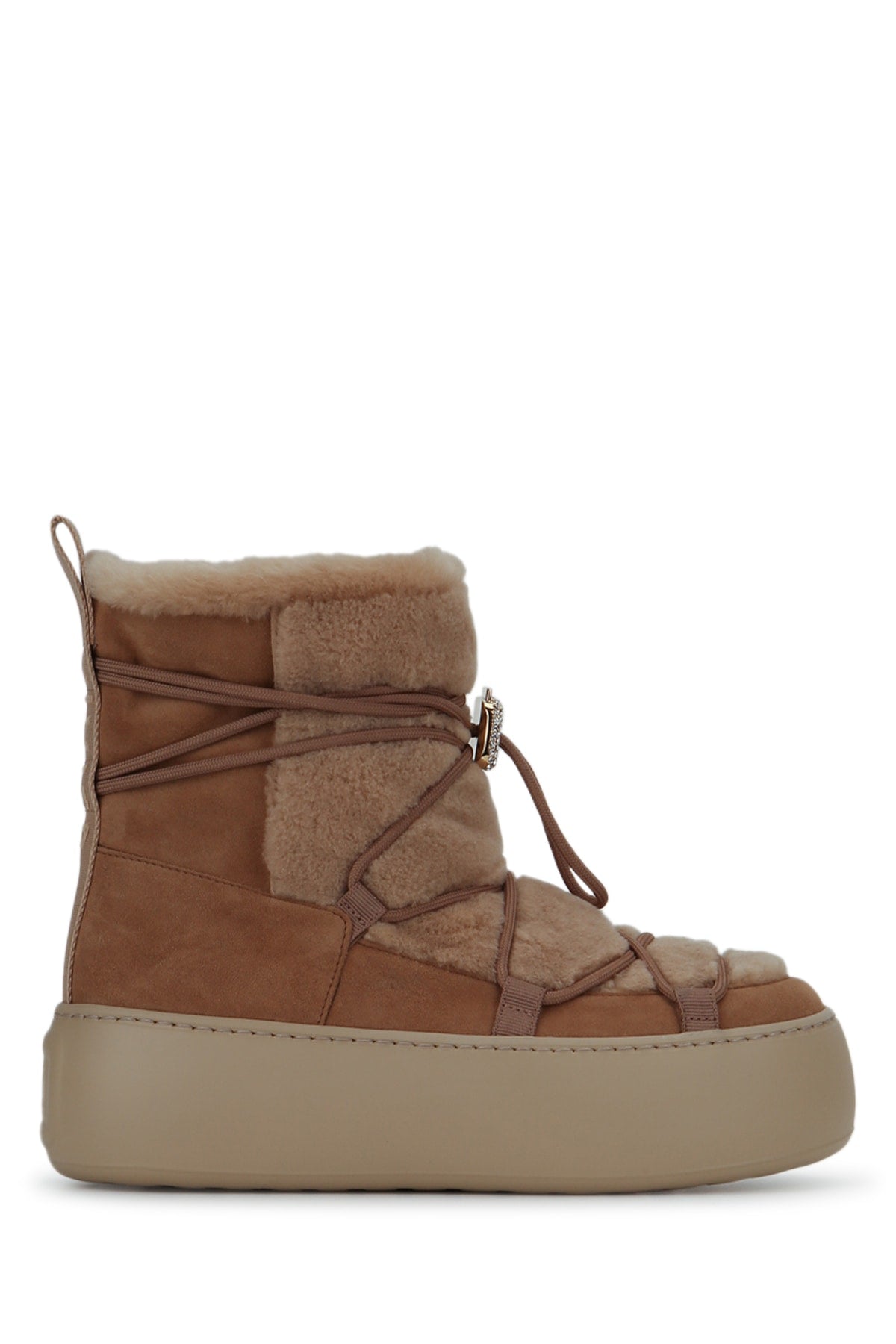 Roger Vivier Women Viv Up Winter Fur Bootie ROGER VIVIER