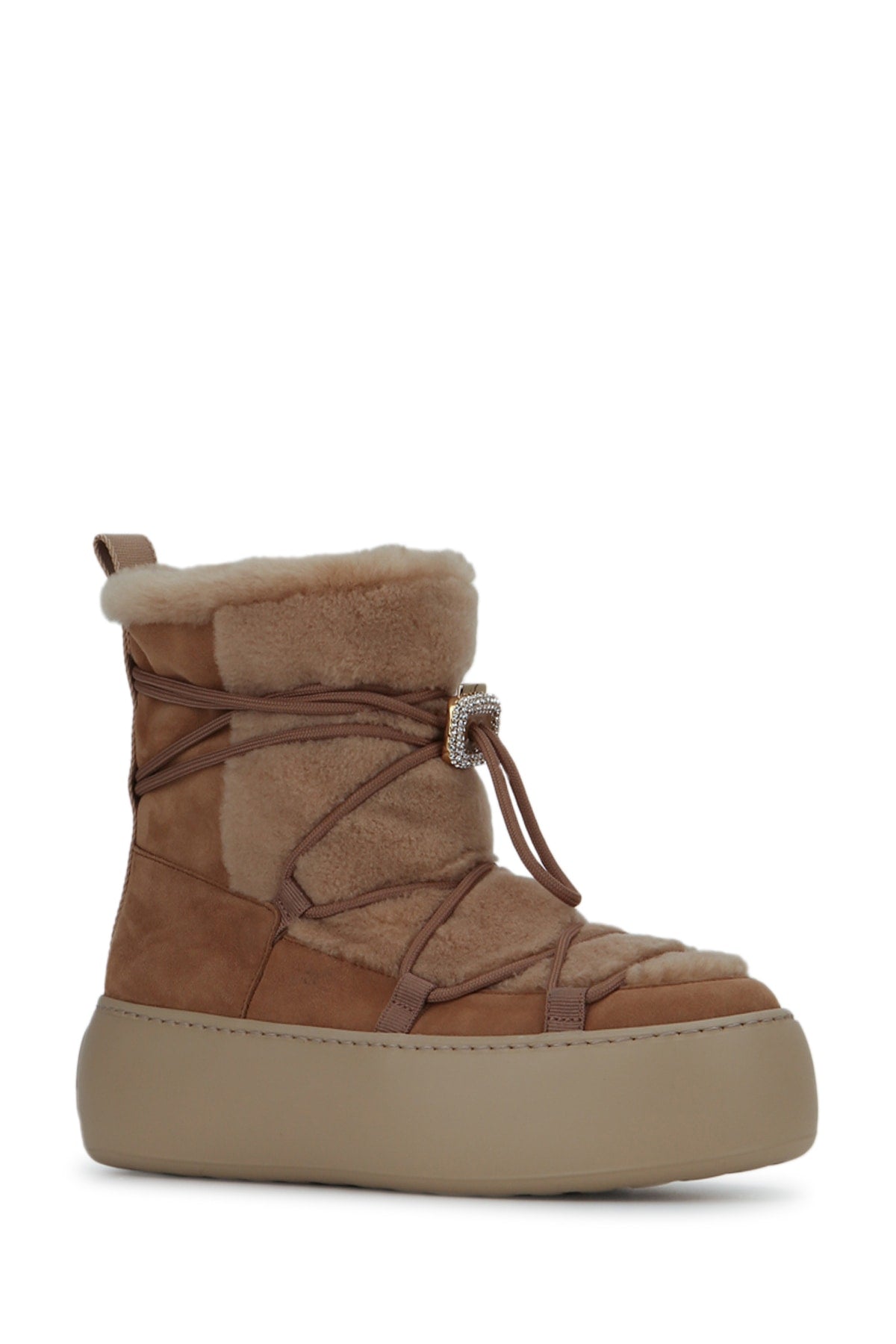 Roger Vivier Women Viv Up Winter Fur Bootie ROGER VIVIER