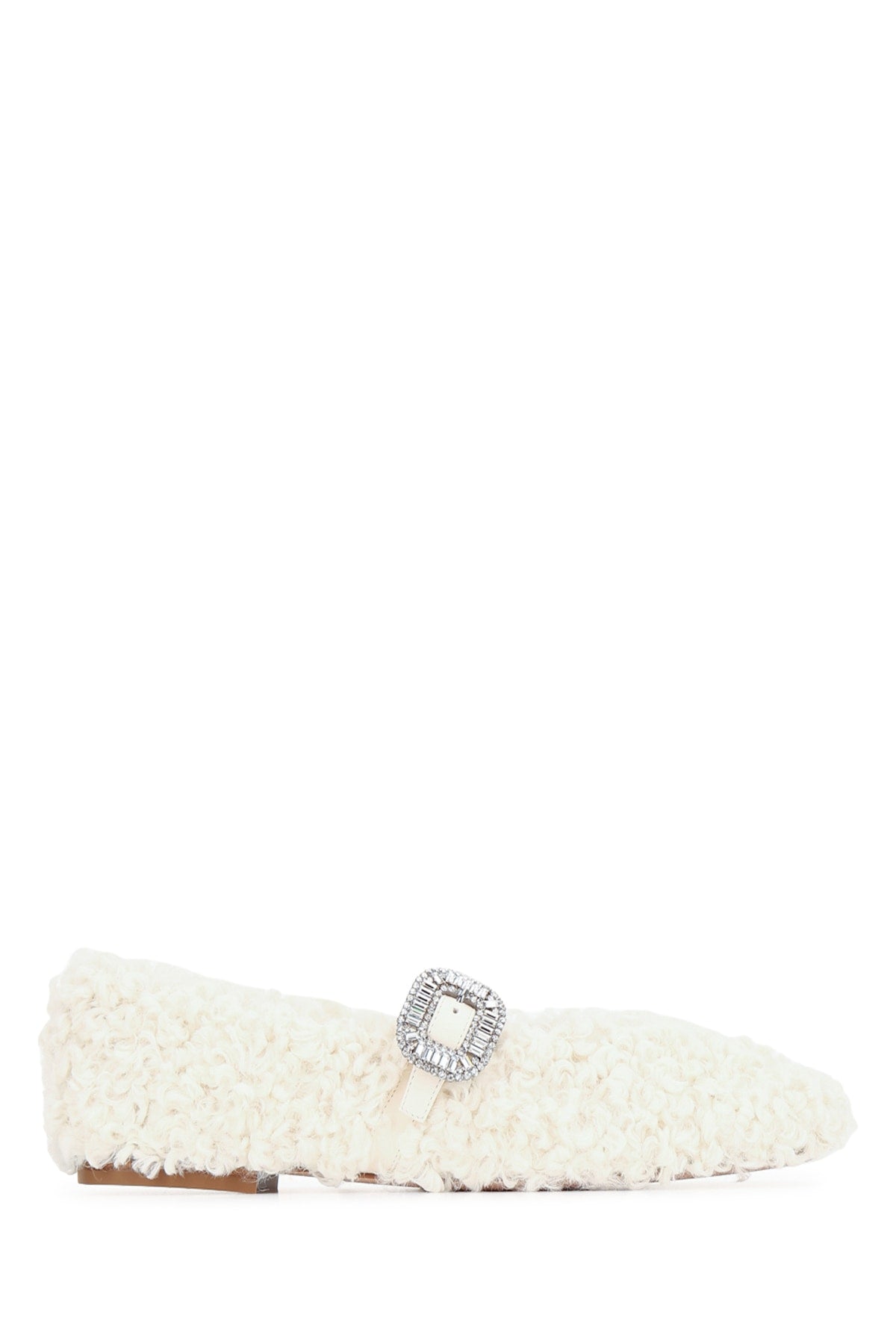 Roger Vivier Women Pilgrim Strass Fur Babies 10 ROGER VIVIER
