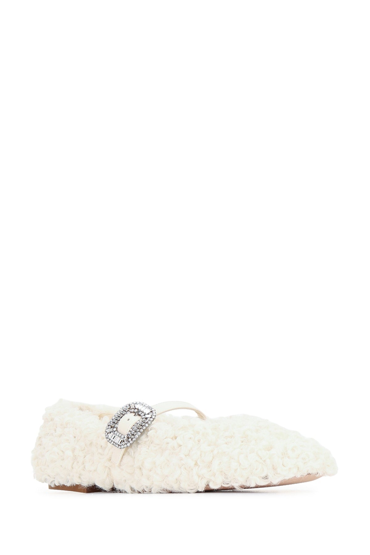 Roger Vivier Women Pilgrim Strass Fur Babies 10 ROGER VIVIER