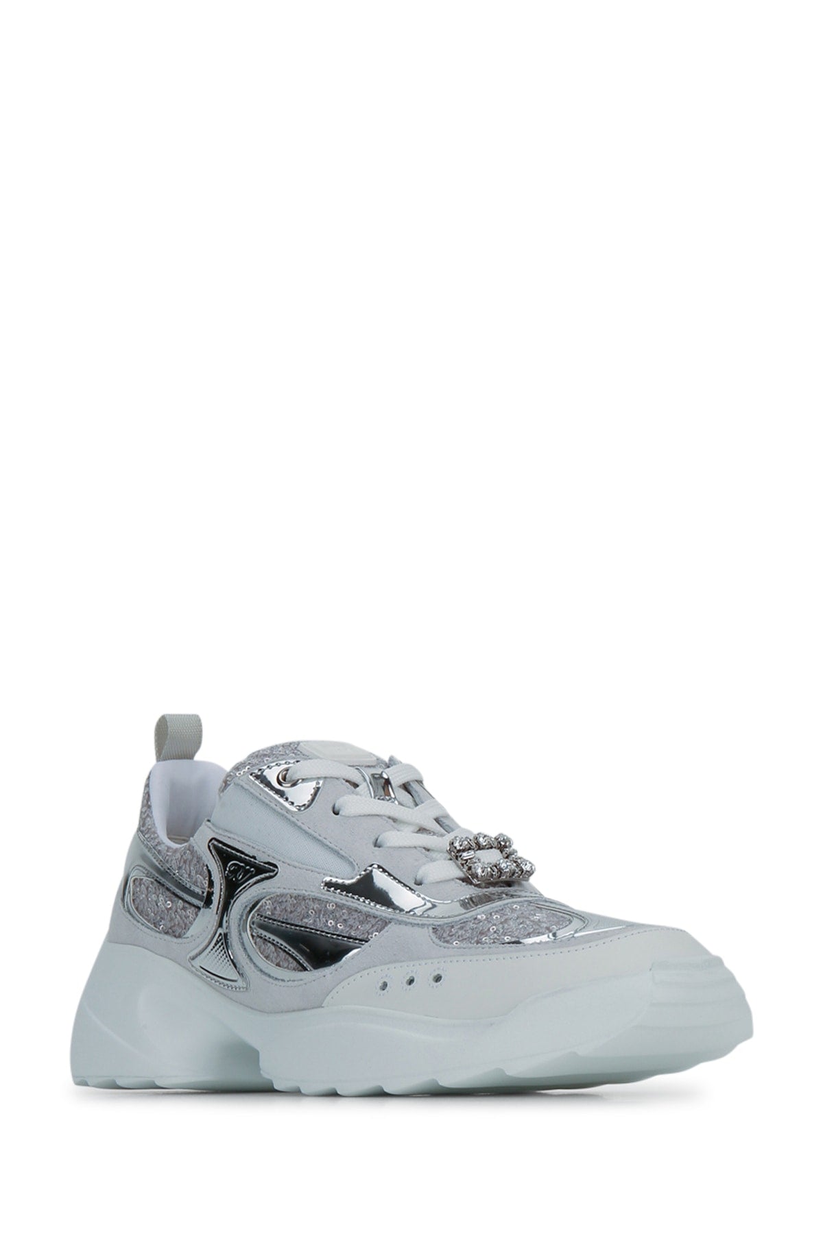 Roger Vivier Women Viv On The Run Mini Strass Lace-Up ROGER VIVIER